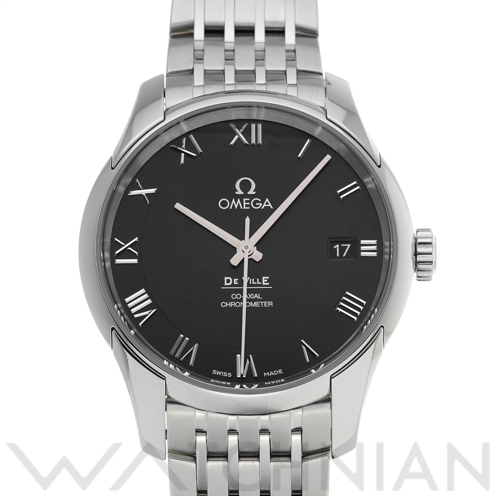 オメガ / OMEGA デ・ヴィル コーアクシャル クロノメーター 431.10.41.21.01.001 ブラック メンズ 時計 【中古】【wristwatch】