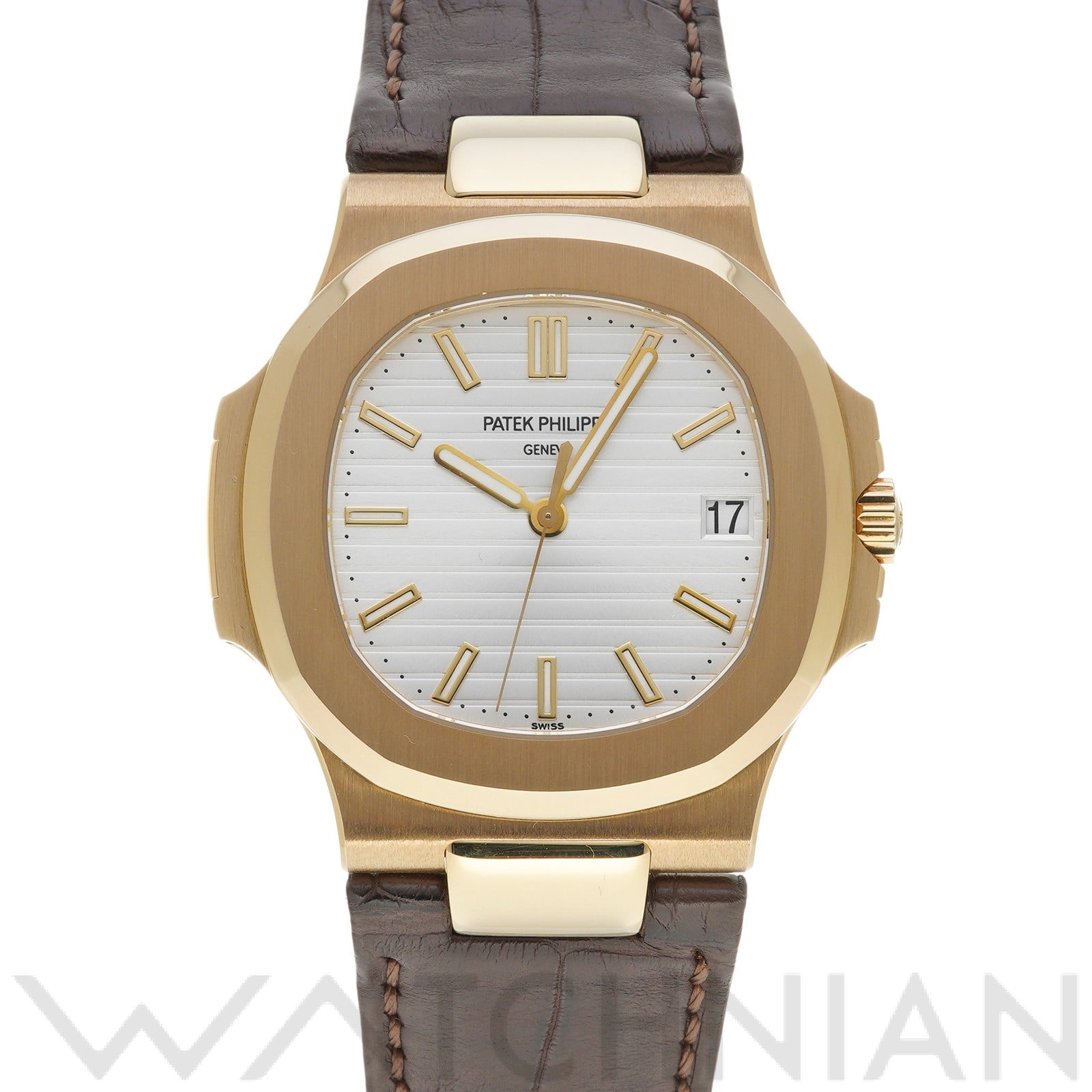ノーチラス 5711J-001 シルバー パテック フィリップ PATEK PHILIPPE メンズ 【中古】