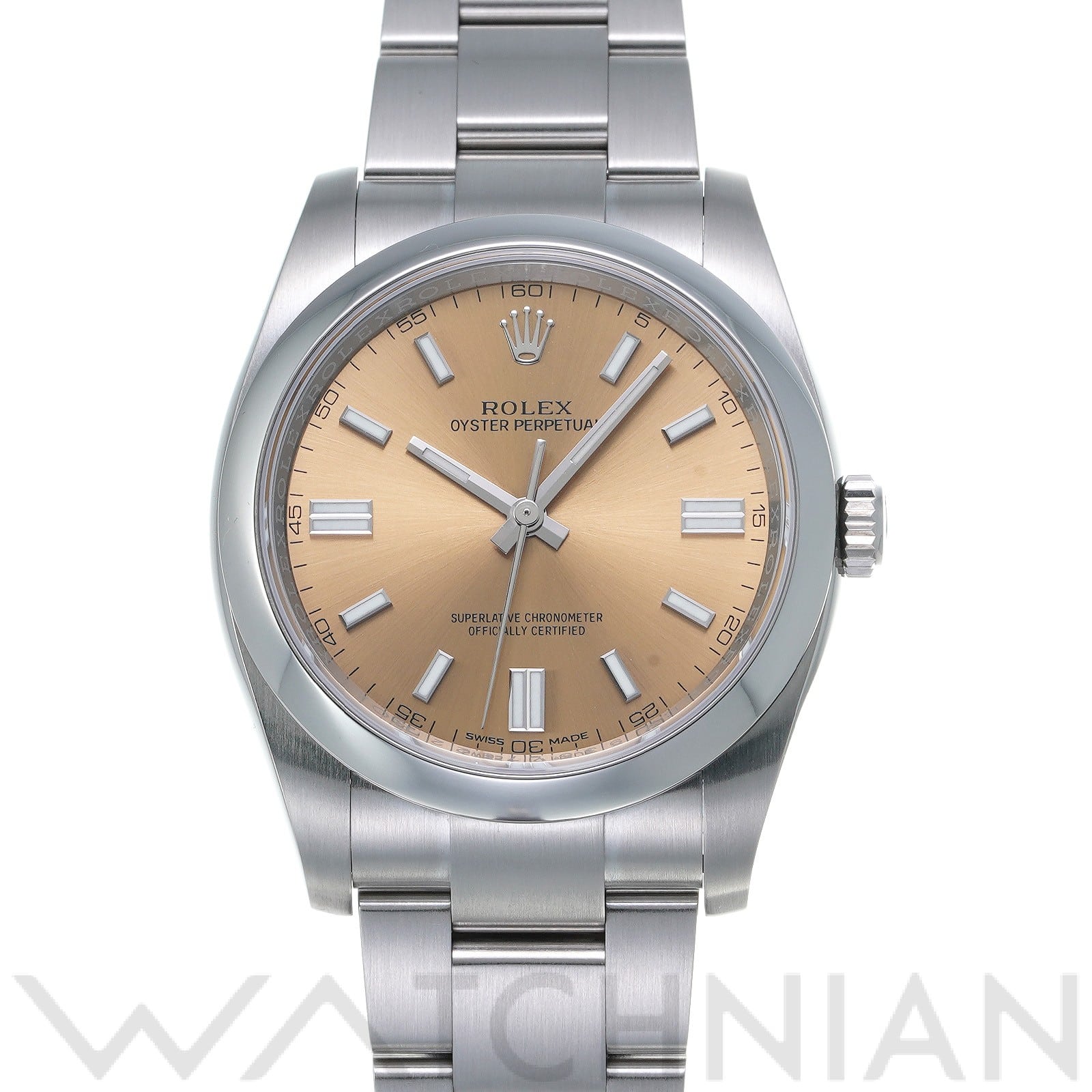 ロレックス オイスターパーペチュアル 36 116000 ホワイトグレープ メンズ 時計 【中古】【wristwatch】