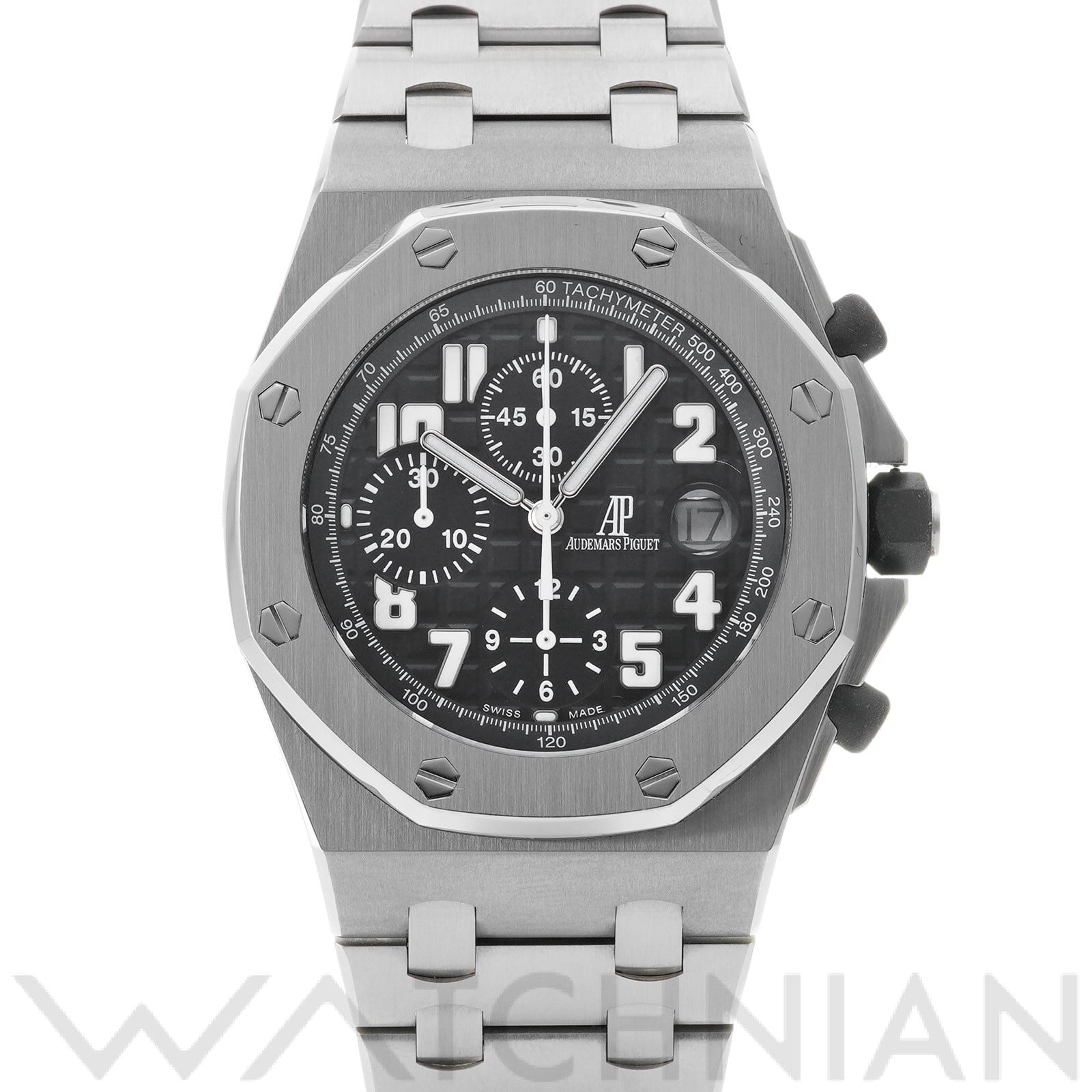 オーデマ ピゲ ロイヤルオーク オフショア クロノグラフ 25721ST.OO.1000ST.08 ブラック/メガ・タペストリーダイヤル メンズ 時計 【中古】【wristwatch】