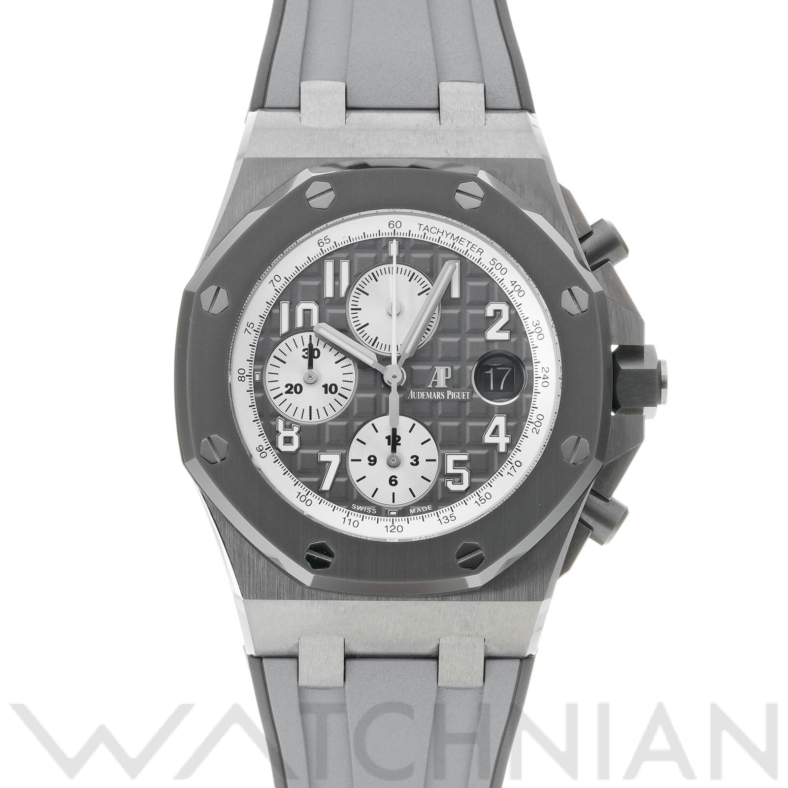 オーデマ ピゲ ロイヤルオーク オフショア クロノグラフ 26470IO.OO.A006CA.01 スレートグレー/シルバー / メガ・タペストリーダイヤル メンズ 時計 【中古】【wristwatch】