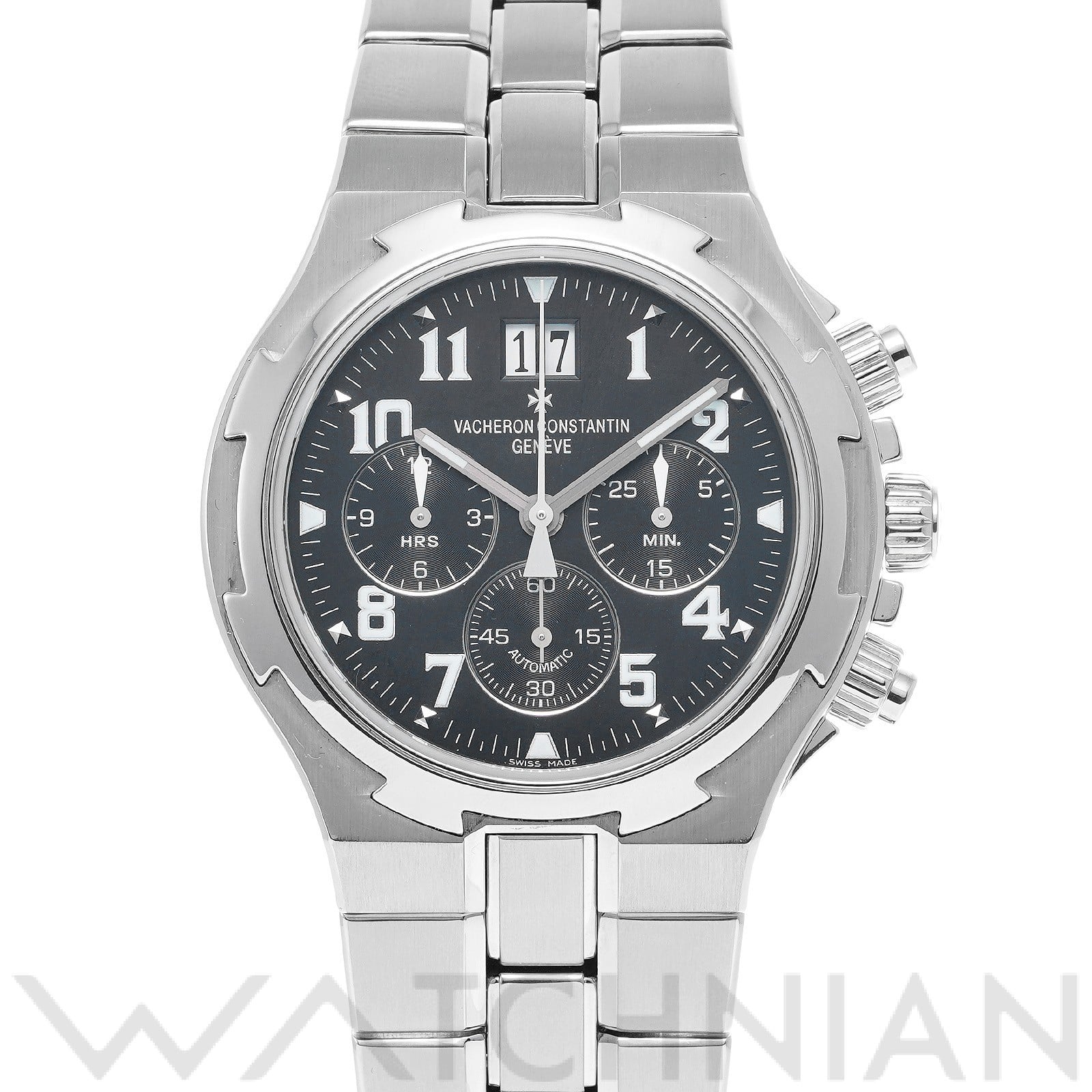 ヴァシュロン コンスタンタン / VACHERON CONSTANTIN オーバーシーズ クロノグラフ 49140/423A-8886 ブラック メンズ 時計 【中古】【wristwatch】