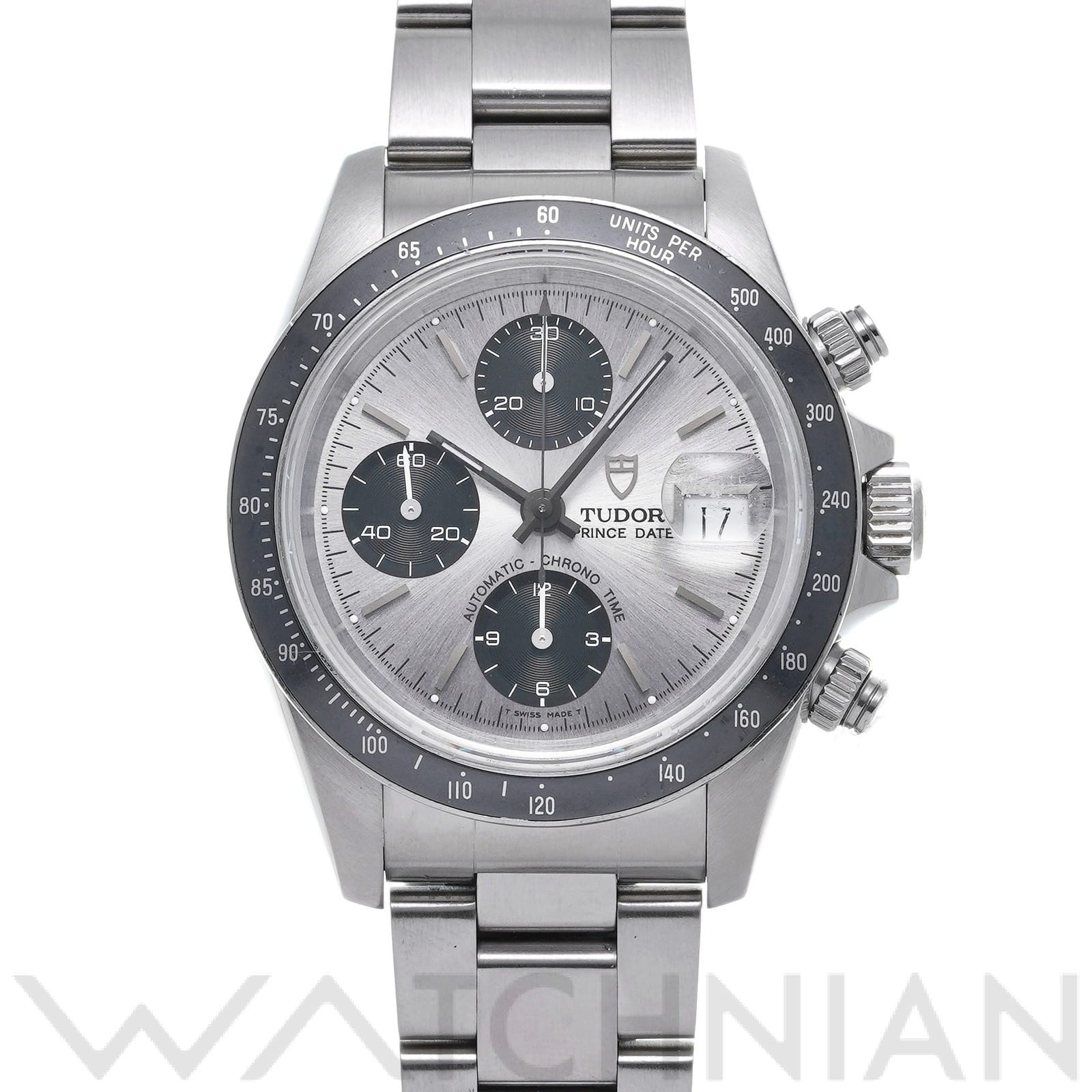 チューダー / チュードル / TUDOR クロノタイム 79260 シルバー/ブラック メンズ 時計 【中古】【wristwatch】