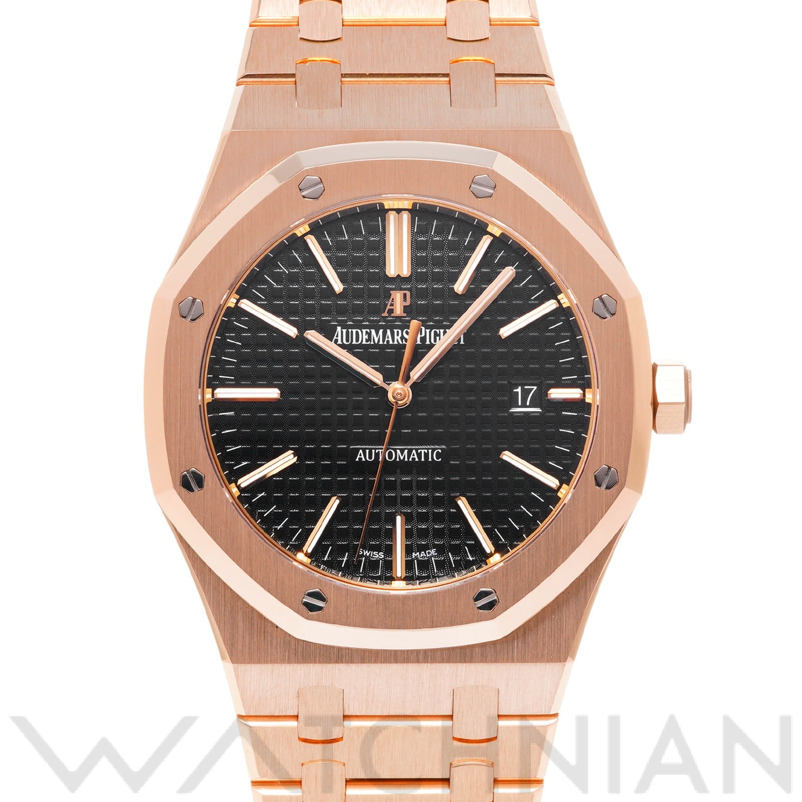 オーデマ ピゲ ロイヤルオーク 15400OR.OO.1220OR.01 ブラック メンズ 時計 【中古】【wristwatch】