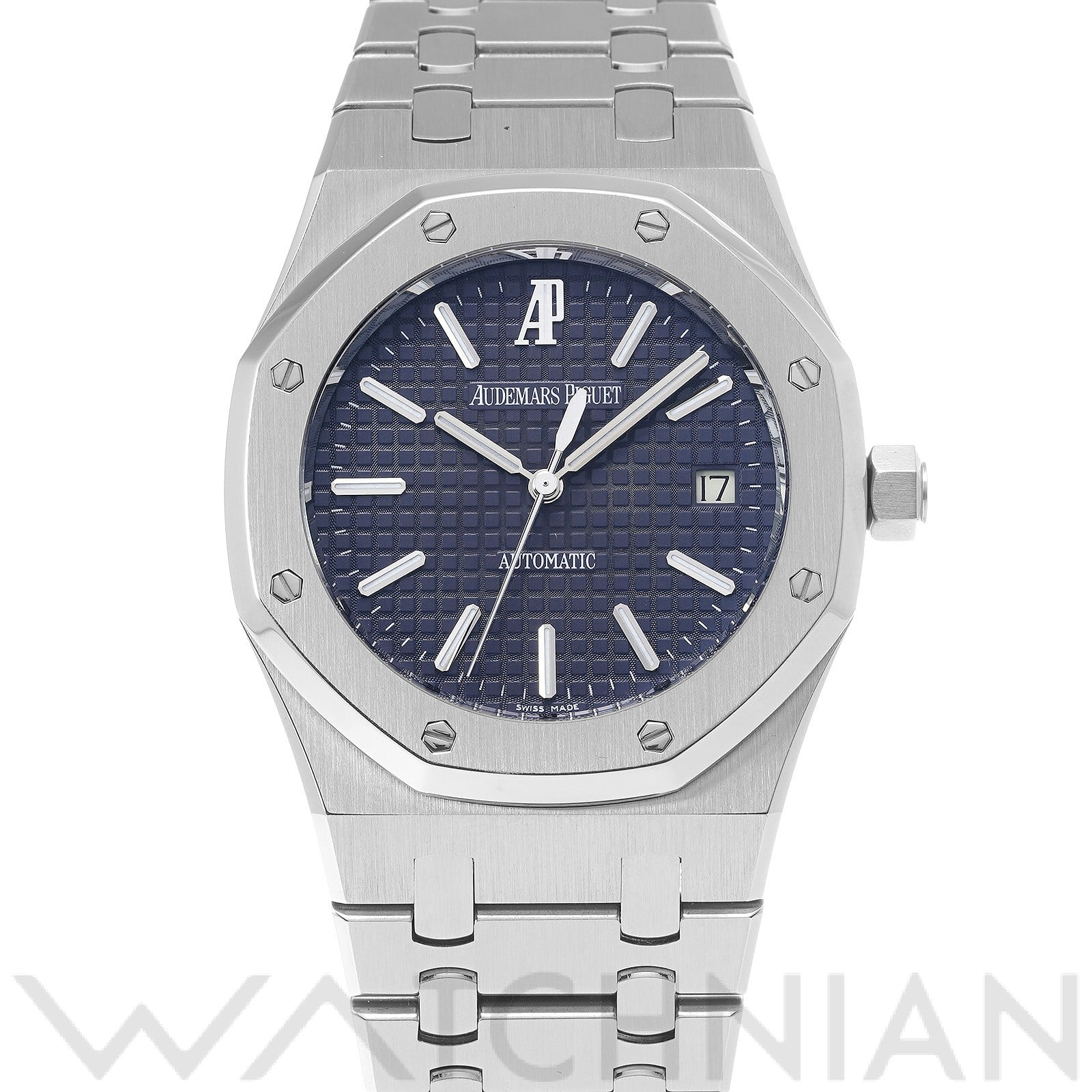 オーデマ ピゲ ロイヤルオーク 15300ST.OO.1220ST.02 ブルー メンズ 時計 【中古】【wristwatch】