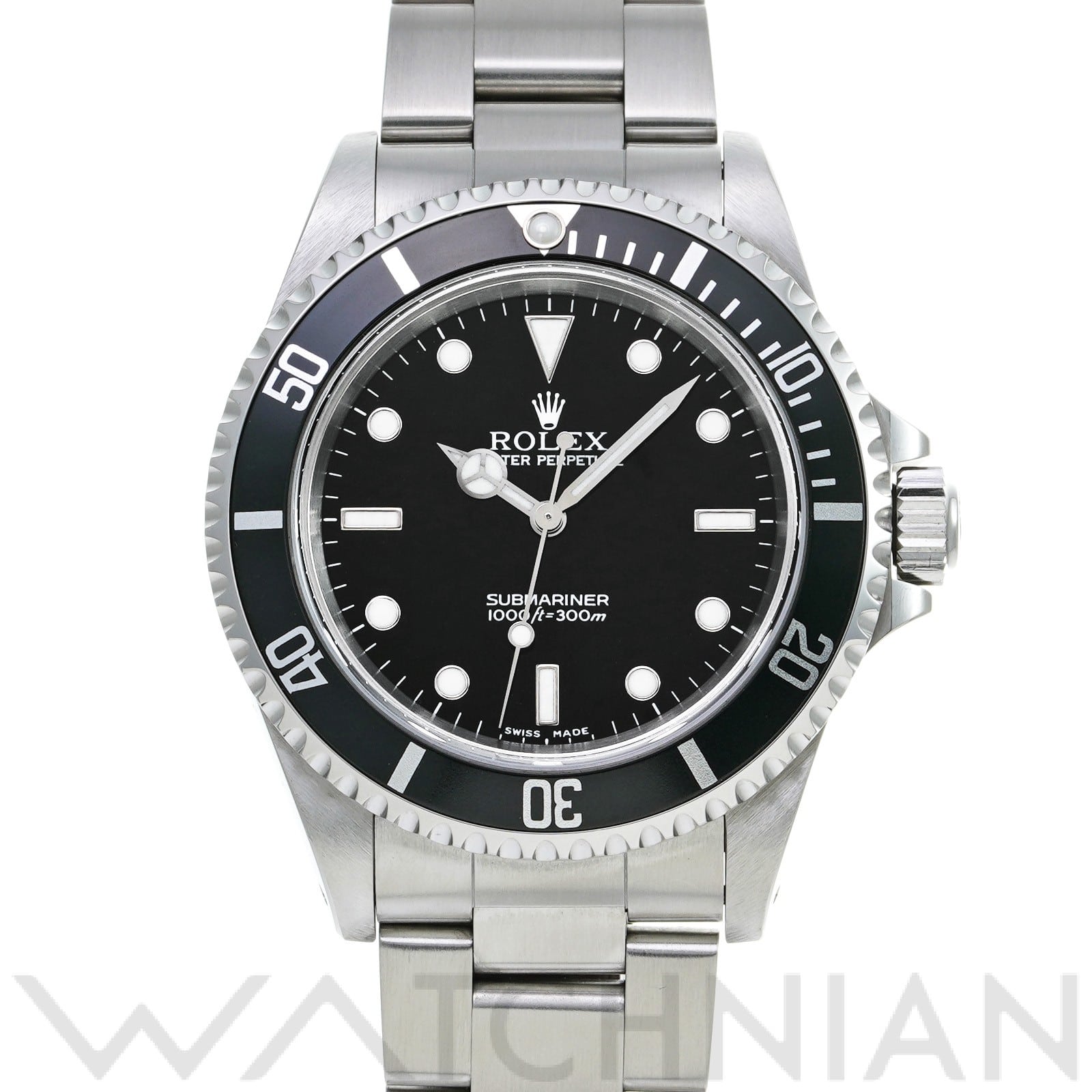 サブマリーナ 14060 A番(1999年頃製造) ブラック ロレックス ROLEX メンズ 【中古】