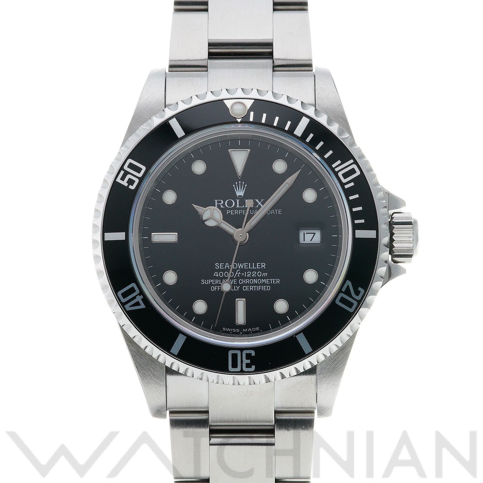 ロレックス シードゥエラー 16600 ブラック メンズ 時計 【中古】【wristwatch】