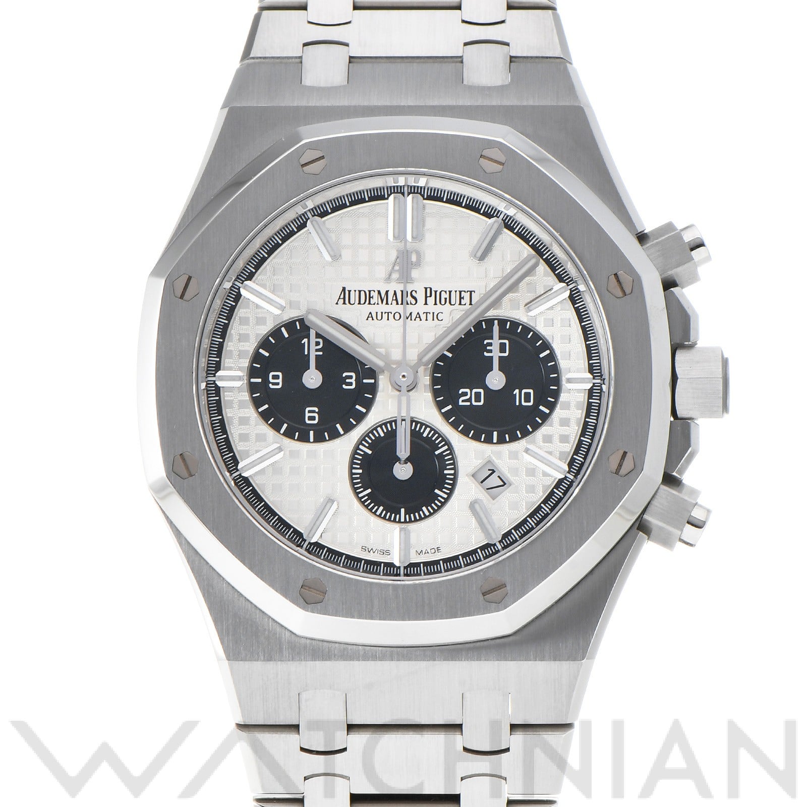 オーデマ ピゲ ロイヤルオーク クロノグラフ 26331ST.OO.1220ST.03 シルバー/ブラック メンズ 時計 【中古】【wristwatch】