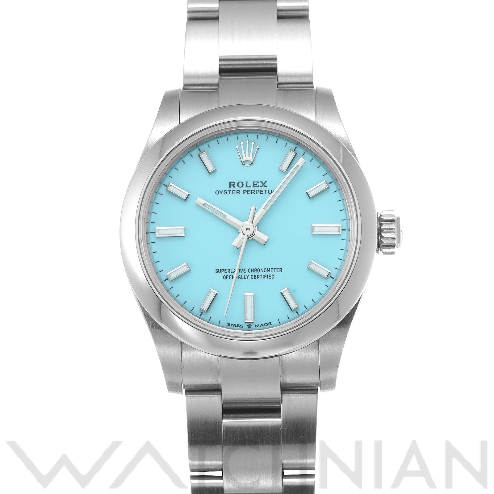 オイスターパーペチュアル 31 277200 ランダムシリアル ターコイズブルー ロレックス ROLEX ユニセックス 【中古】