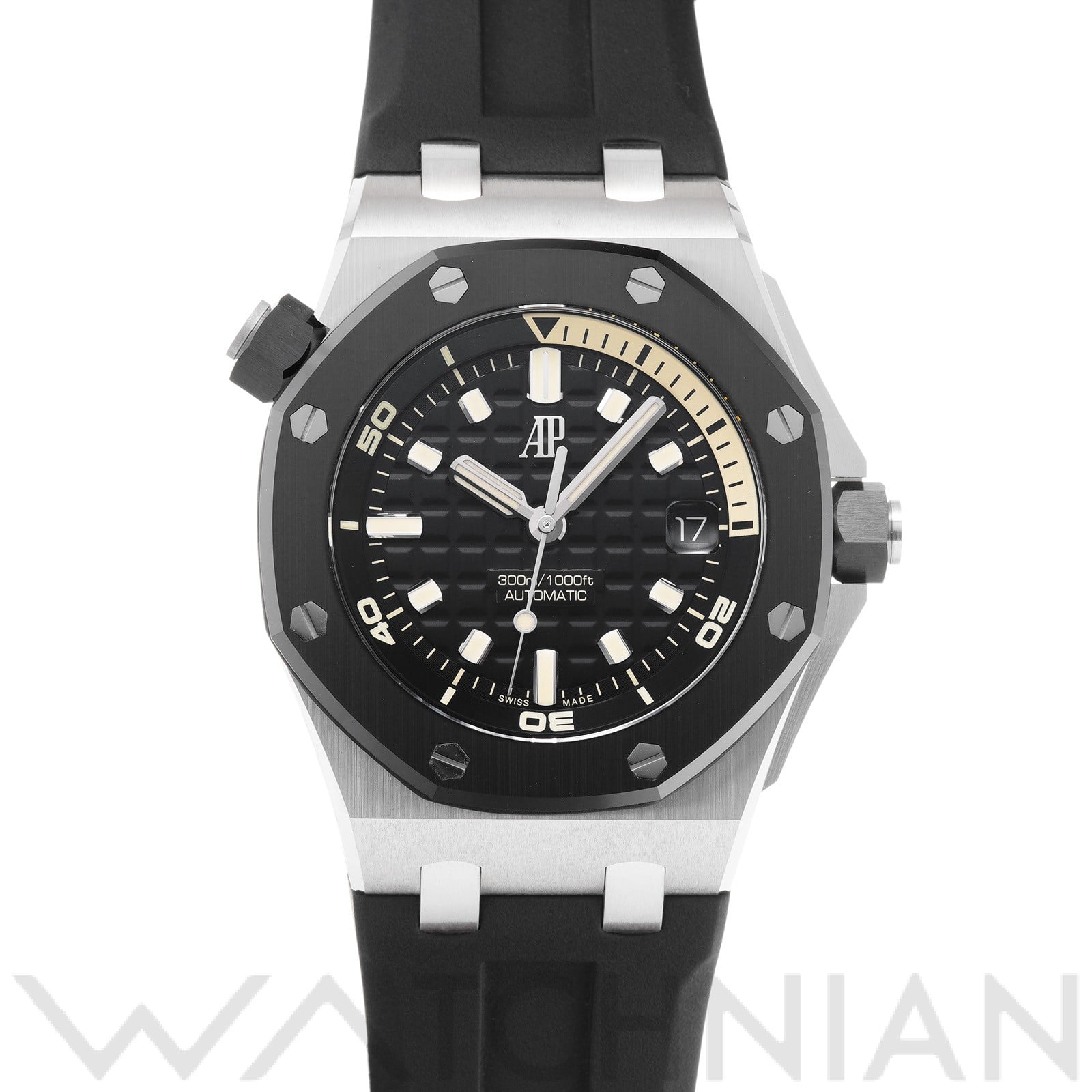 オーデマ ピゲ ロイヤルオーク オフショア ダイバー 15720CN.OO.A002CA.01 ブラック メンズ 時計 【中古】【wristwatch】