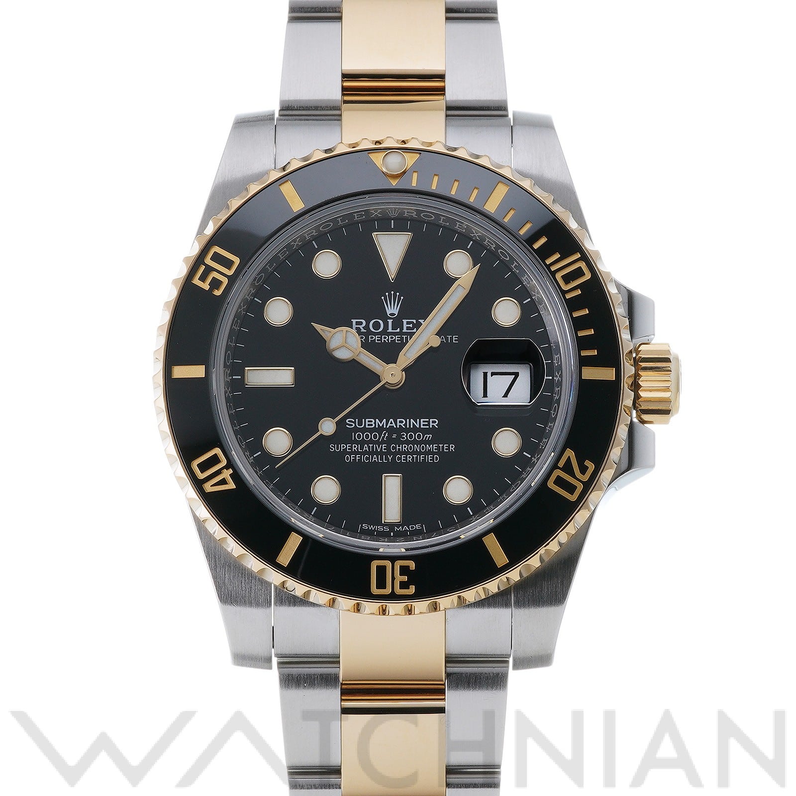 サブマリーナ デイト 116613LN ランダムシリアル ブラック ロレックス ROLEX メンズ 【中古】