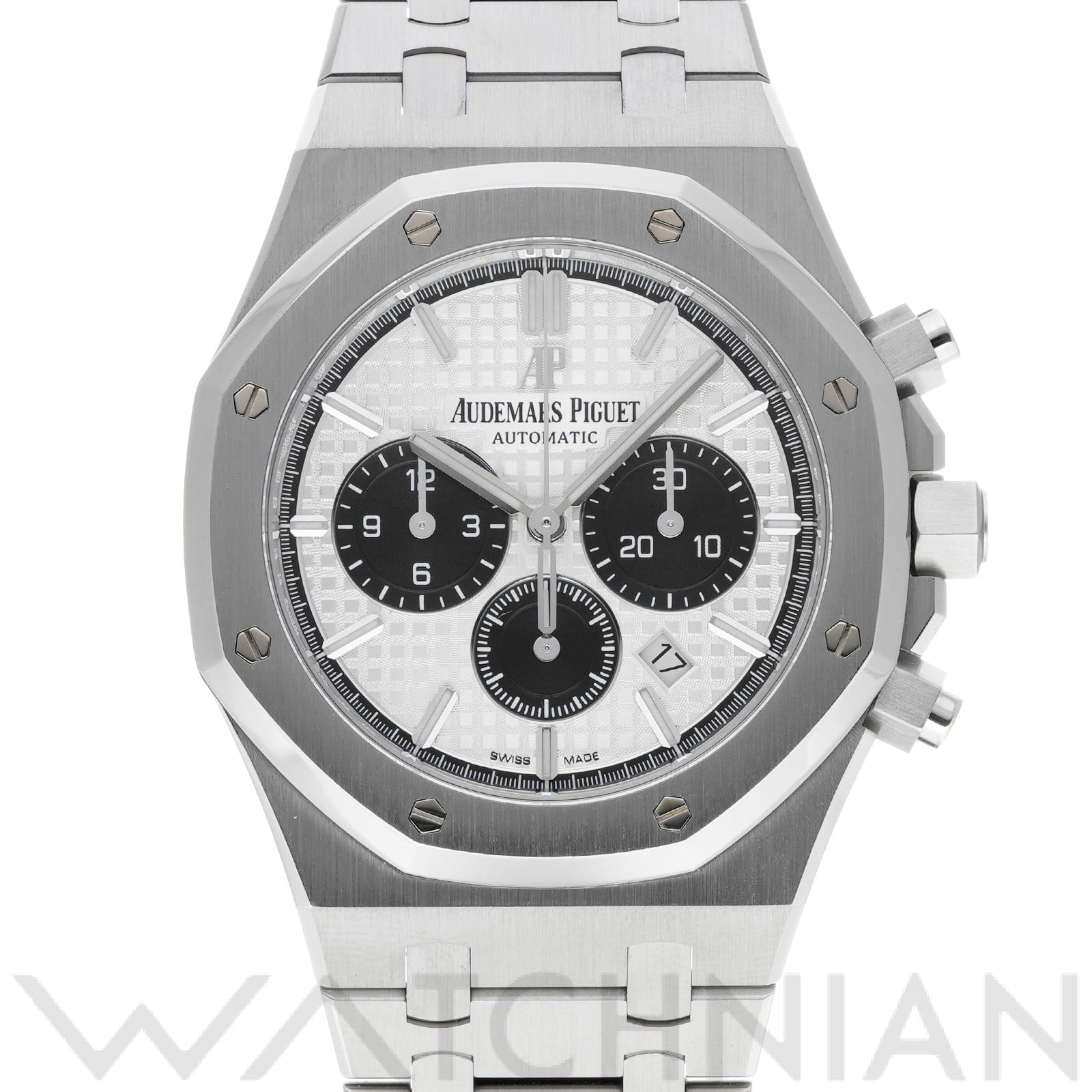 オーデマ ピゲ ロイヤルオーク クロノグラフ 26331ST.OO.1220ST.03 シルバー/ブラック / グランド・タペストリーダイヤル メンズ 時計 【中古】【wristwatch】