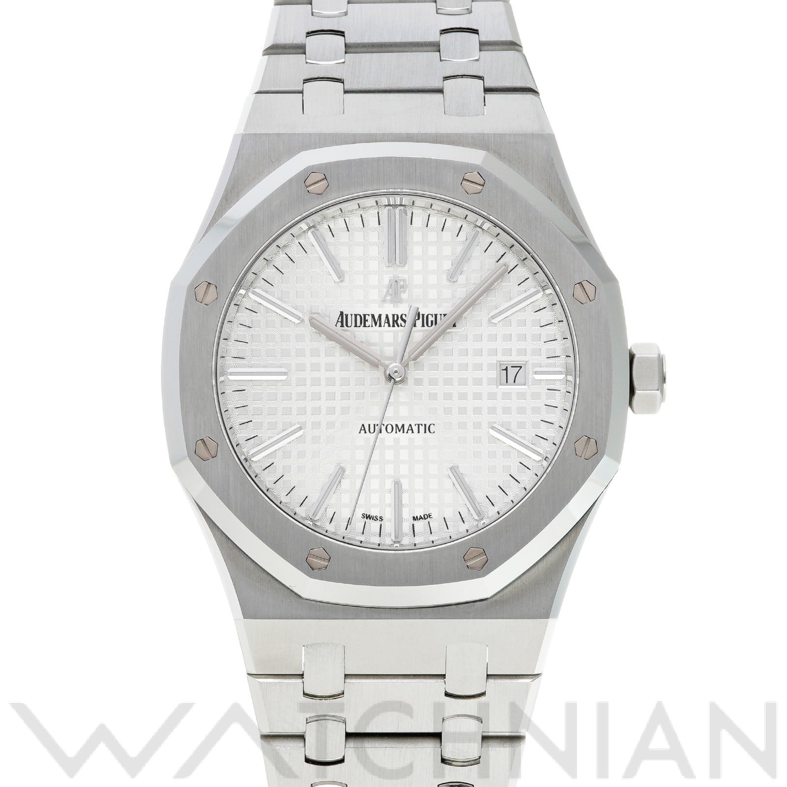 オーデマ ピゲ ロイヤルオーク 15400ST.OO.1220ST.02 シルバー メンズ 時計 【中古】【wristwatch】