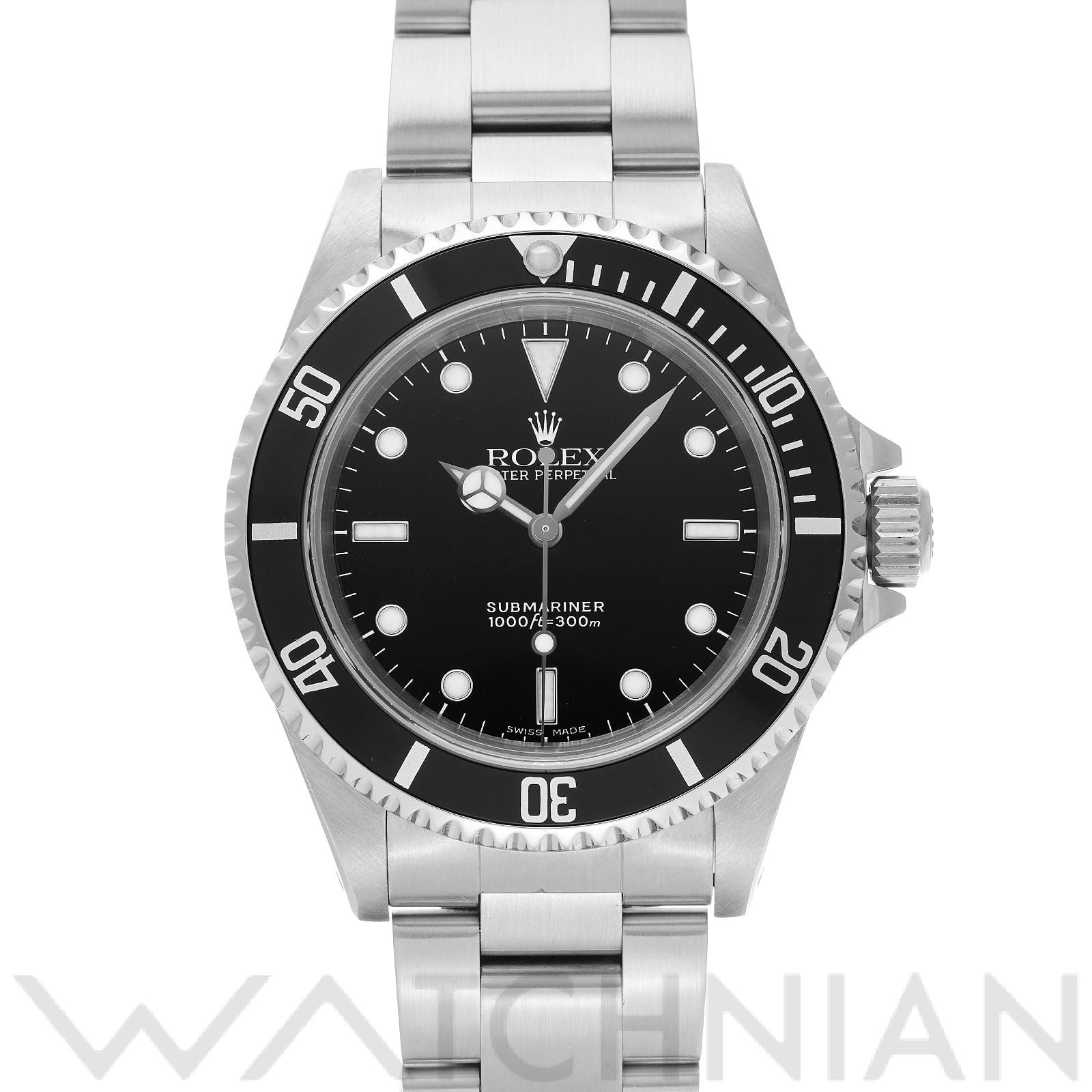 サブマリーナ 14060 A番(1999年頃製造) ブラック ロレックス ROLEX メンズ 【中古】