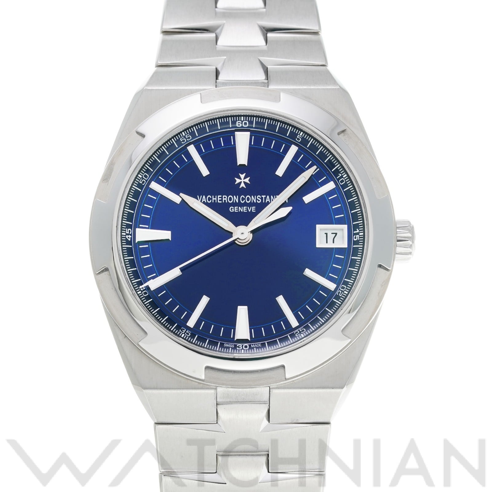 ヴァシュロン コンスタンタン / VACHERON CONSTANTIN オーバーシーズ 4500V/110A-B128 ブルー メンズ 時計 【中古】【wristwatch】