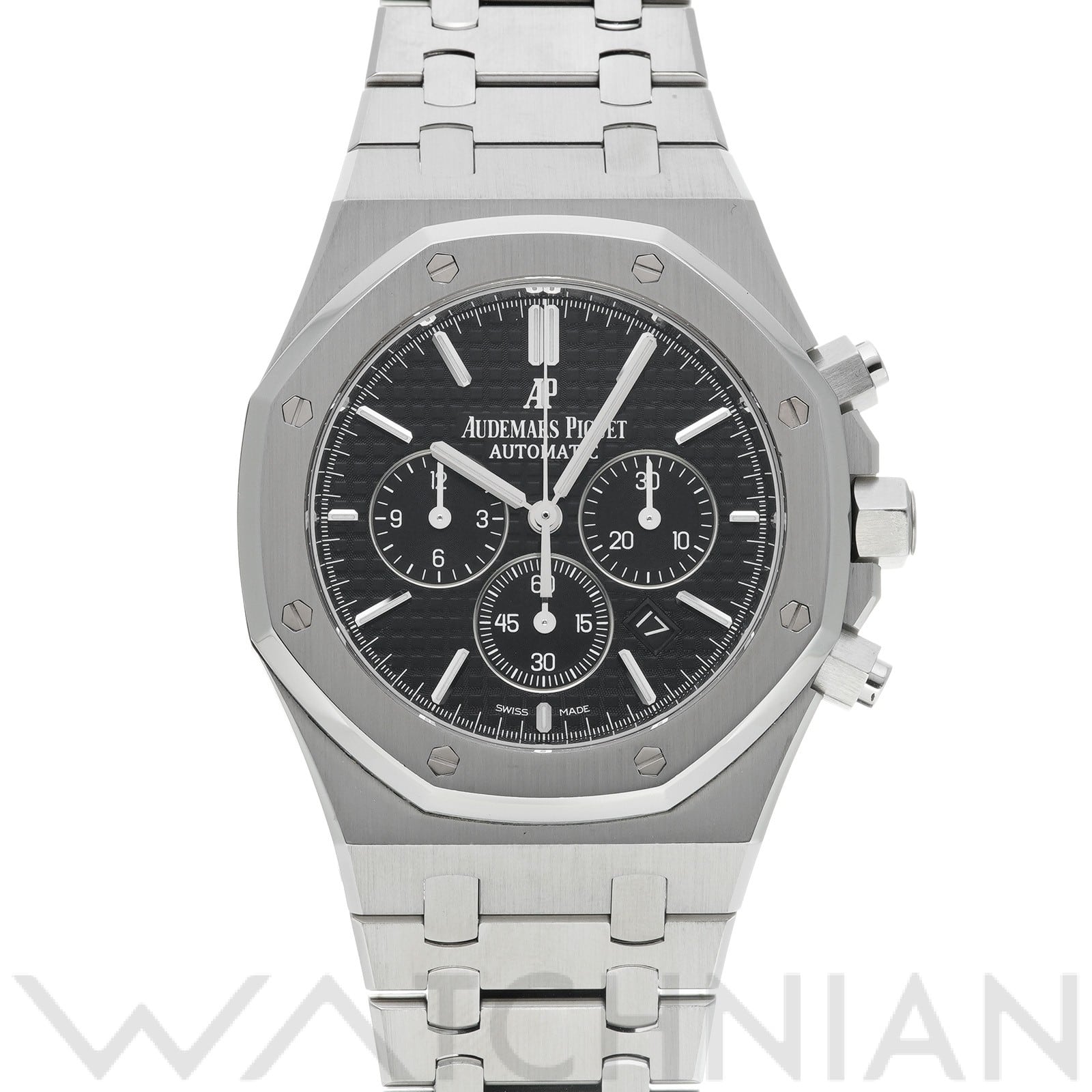 オーデマ ピゲ ロイヤルオーク クロノグラフ 26320ST.OO.1220ST.01 ブラック メンズ 時計 【中古】【wristwatch】