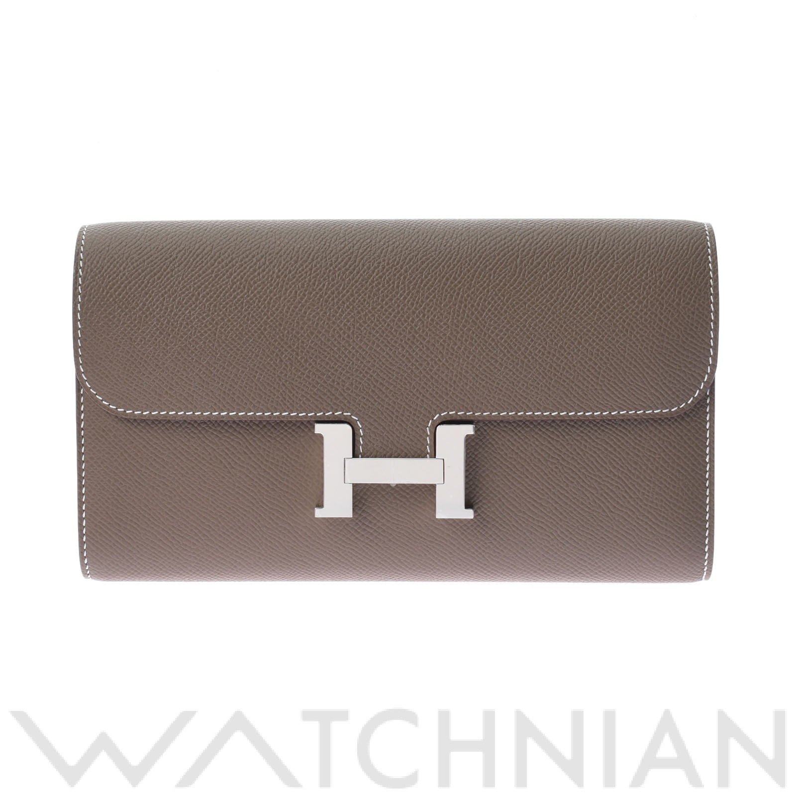 エルメス コンスタンスロング トゥーゴー ショルダーウォレット エトゥープ/パラジウム金具 ヴォーエプソン レディース 財布 【新品】【purse】