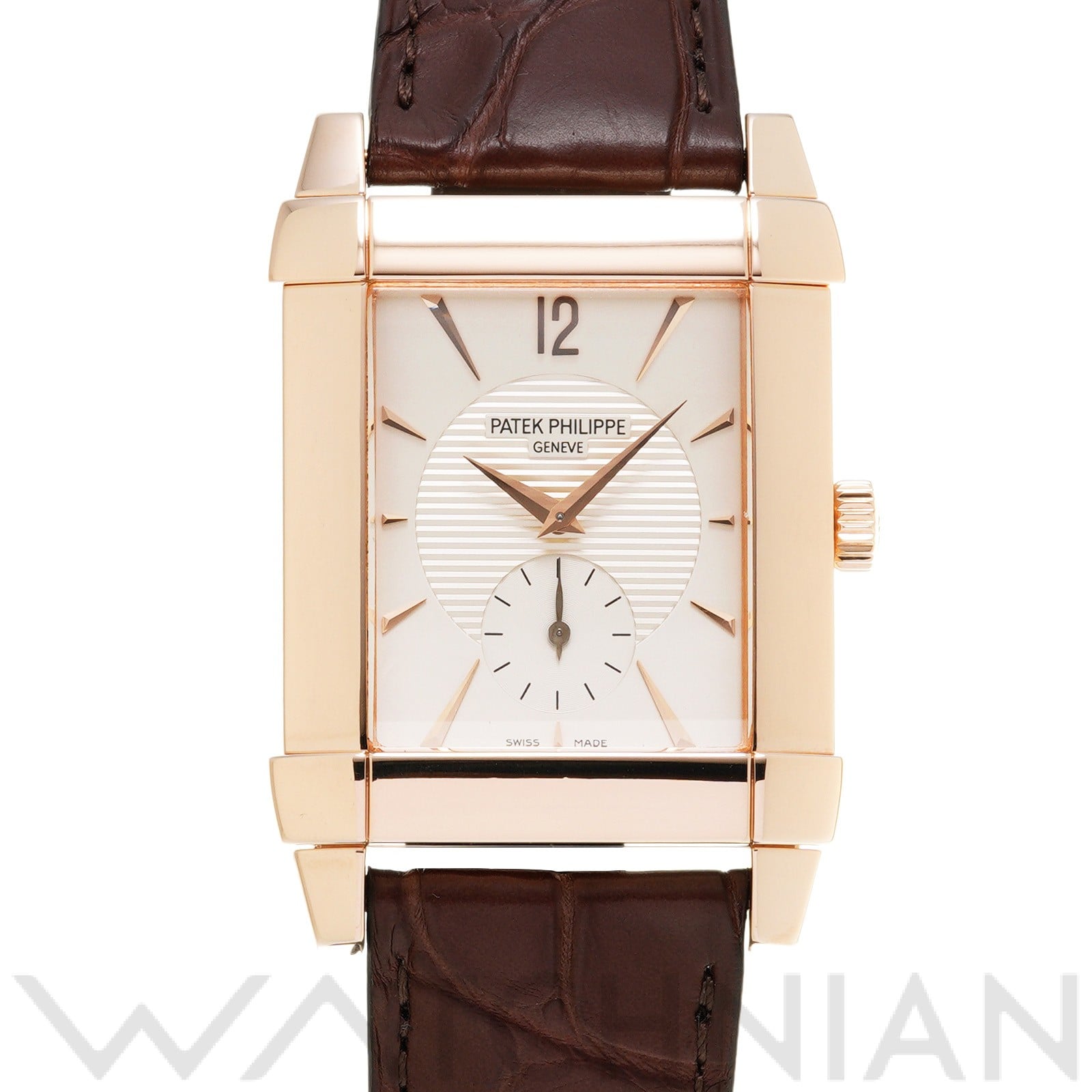 パテック フィリップ ゴンドーロ 5111R-001 シルバー メンズ 時計 【中古】【wristwatch】