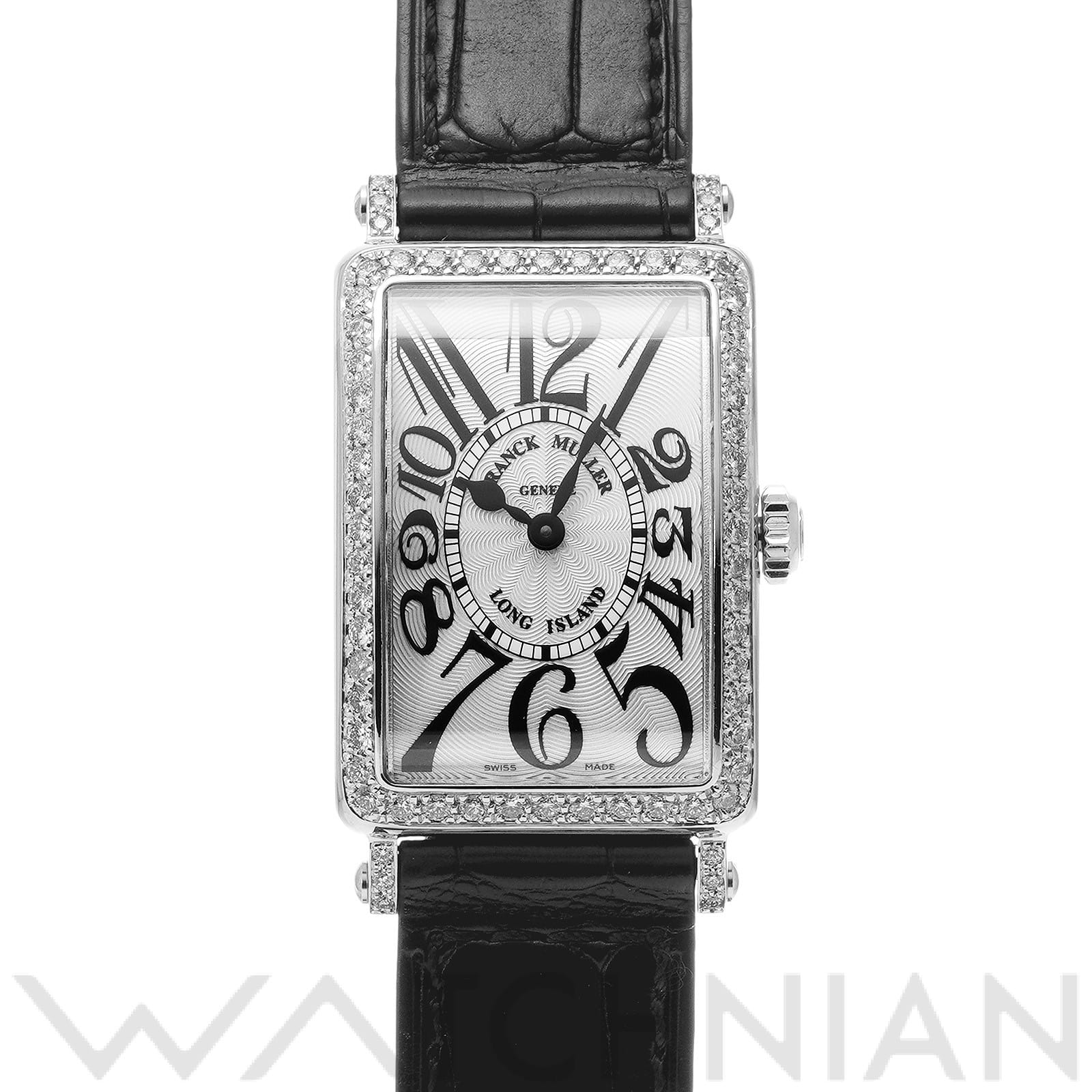 ロングアイランド 902QZD1R シルバー フランクミュラー FRANCK MULLER レディース 【中古】