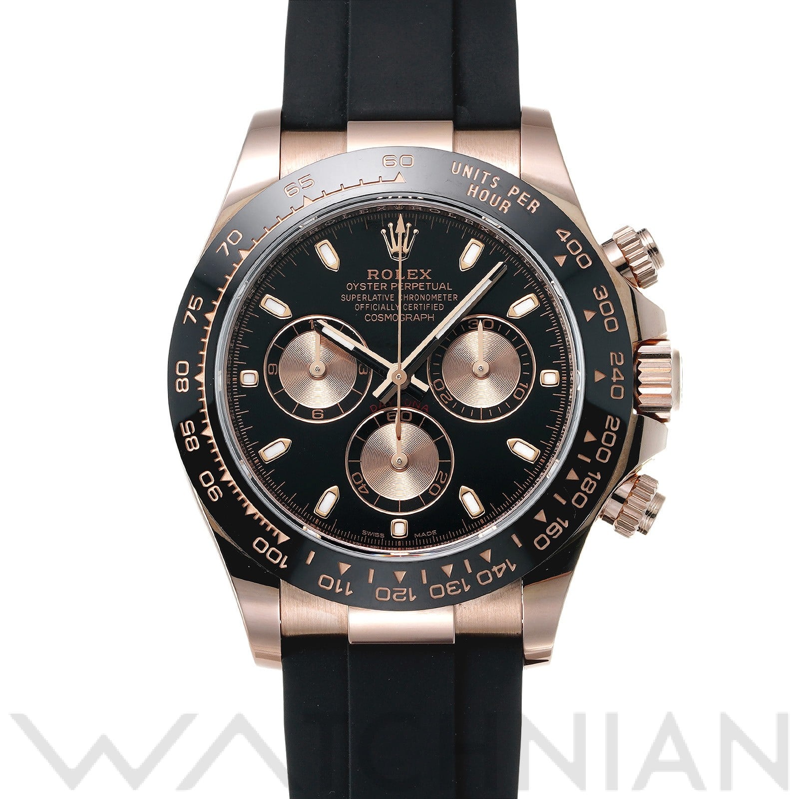 ロレックス コスモグラフ デイトナ 116515LN ブラック/ピンク メンズ 時計 【中古】【wristwatch】