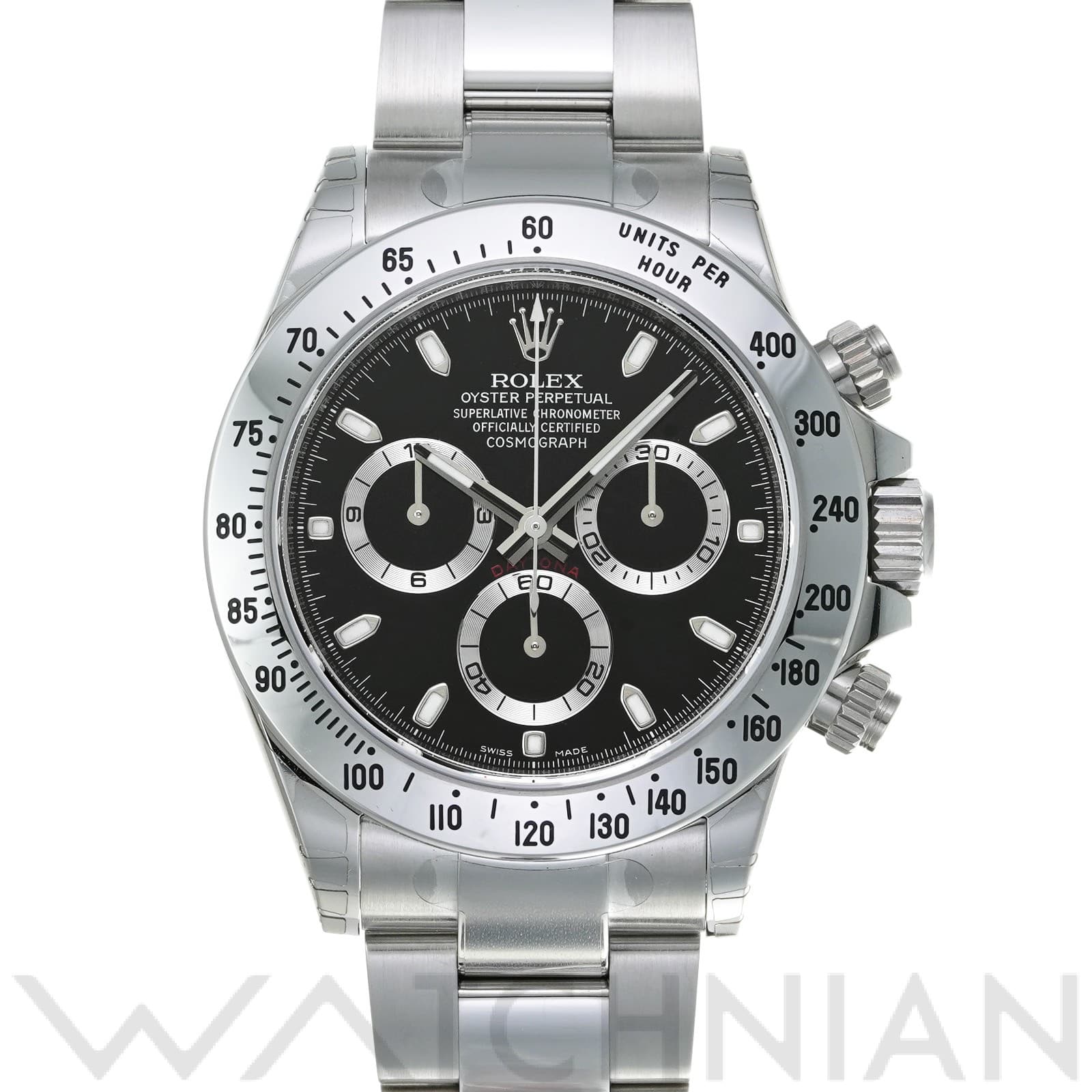 ロレックス コスモグラフ デイトナ 116520 ブラック メンズ 時計 【未使用】【wristwatch】