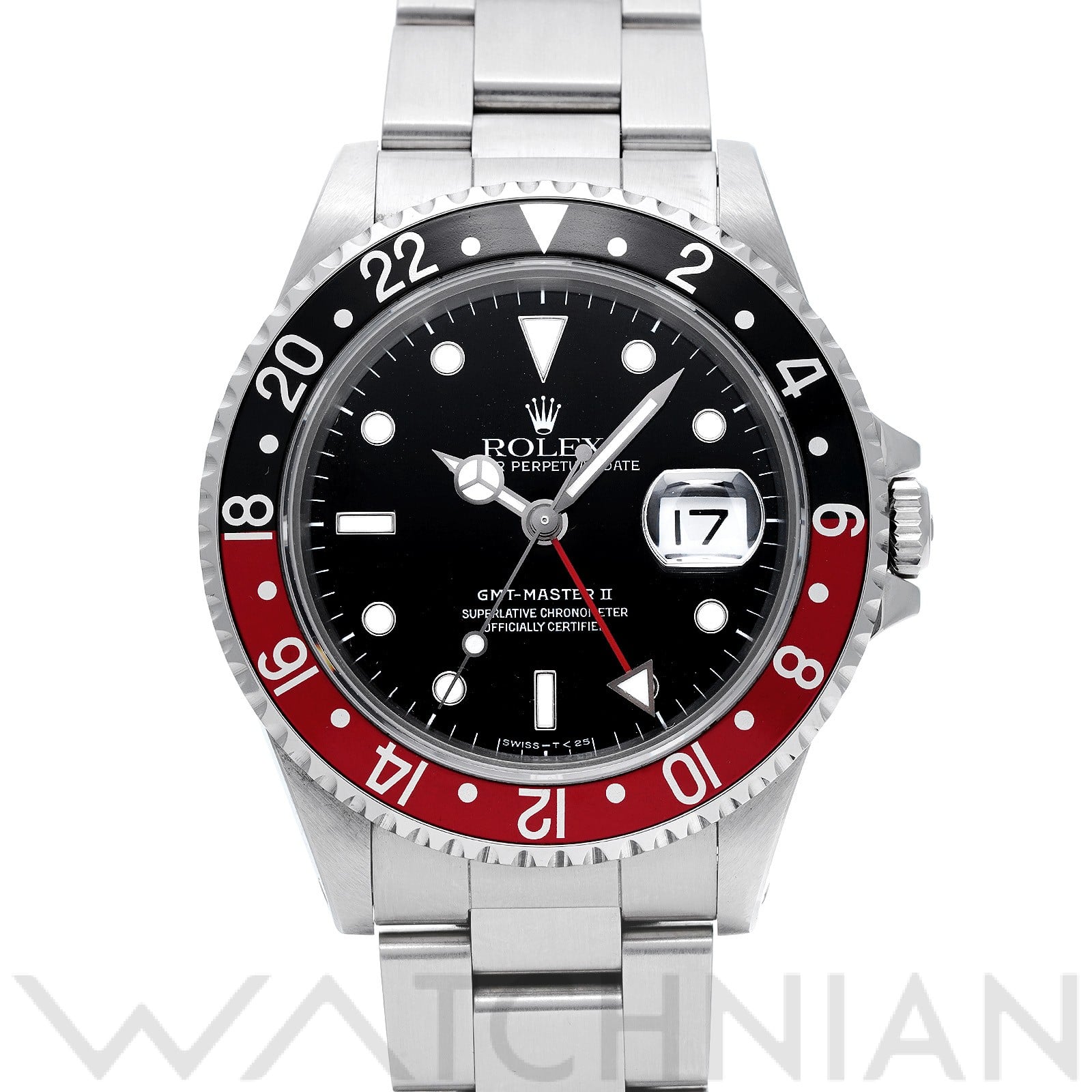 ロレックス GMTマスターII 16710 ブラック メンズ 時計 【中古】【wristwatch】