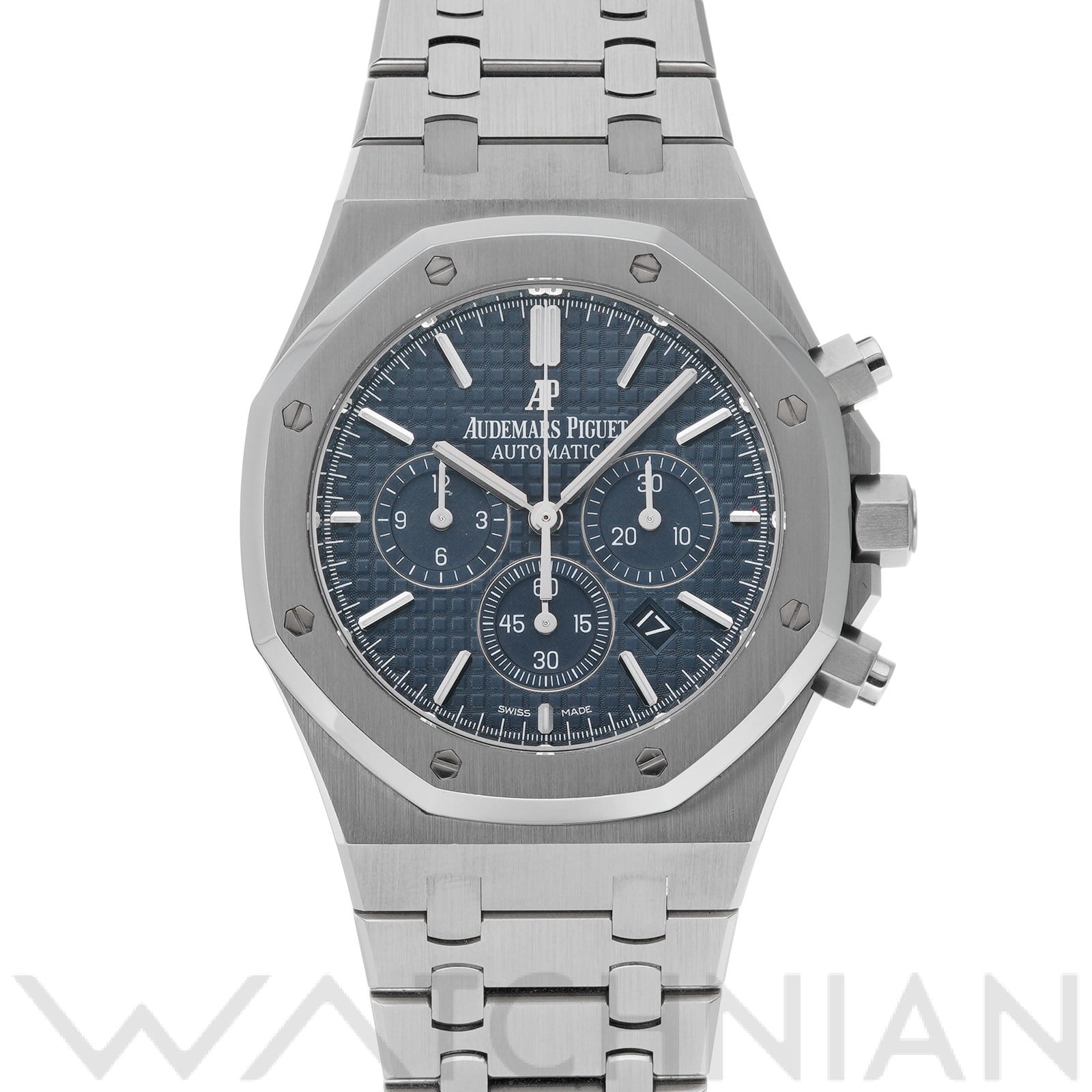 オーデマ ピゲ ロイヤルオーク クロノグラフ 26320ST.OO.1220ST.03 ブルー メンズ 時計 【中古】【wristwatch】