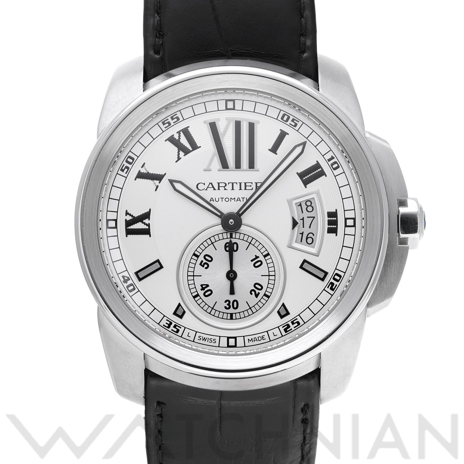 カリブル ドゥ カルティエ W7100037 シルバー カルティエ CARTIER メンズ 【中古】