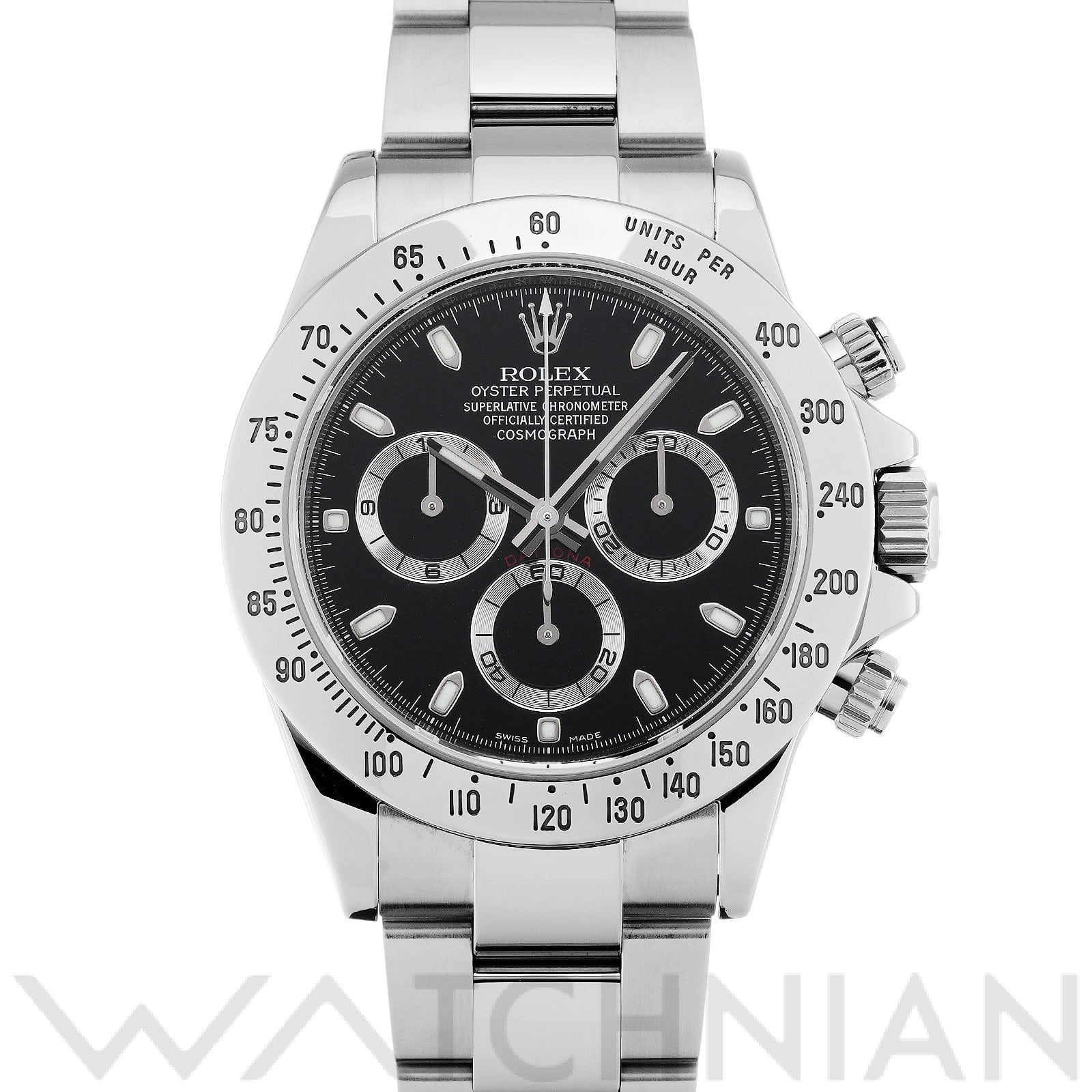 ロレックス コスモグラフ デイトナ 116520 ブラック メンズ 時計 【中古】【wristwatch】