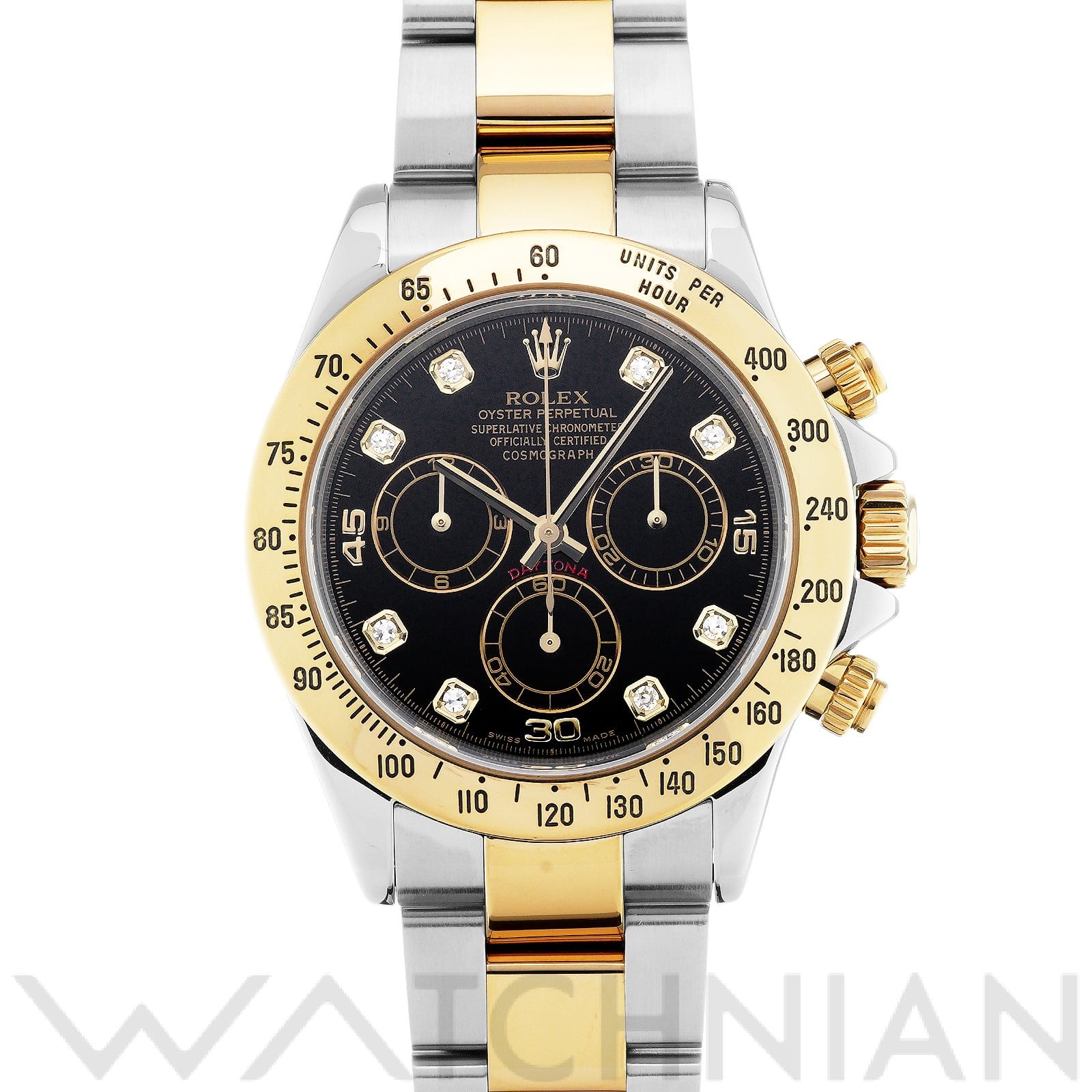 ロレックス コスモグラフ デイトナ 116523G ブラック メンズ 時計 【中古】【wristwatch】