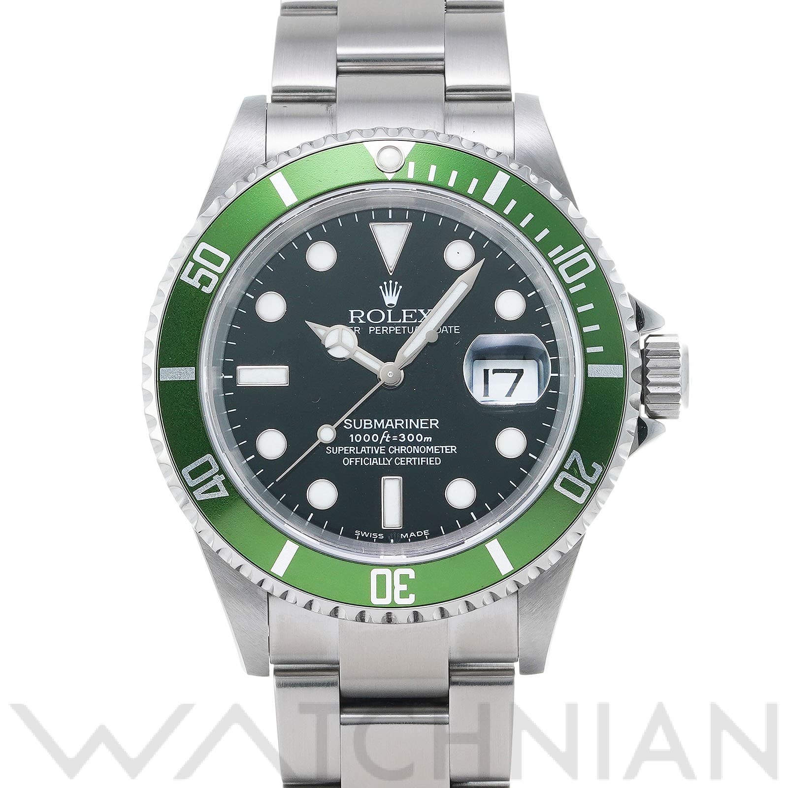 サブマリーナ デイト 16610LV F番(2004年頃製造) ブラック ロレックス ROLEX メンズ 【中古】