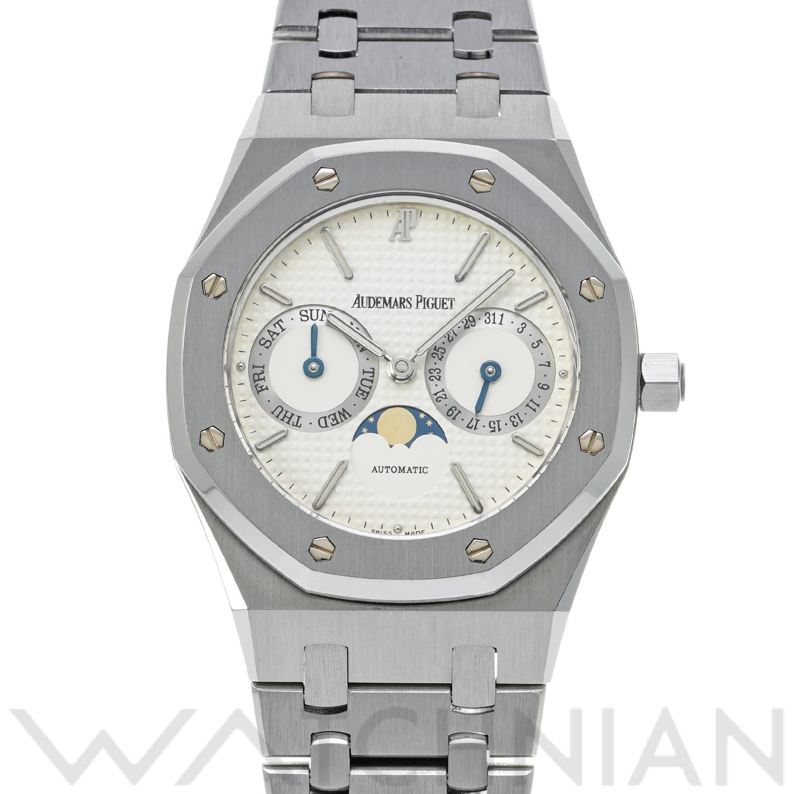 オーデマ ピゲ ロイヤルオーク デイデイト ムーンフェイズ 25594ST.OO.0789ST.05 シルバー メンズ 時計 【中古】【wristwatch】