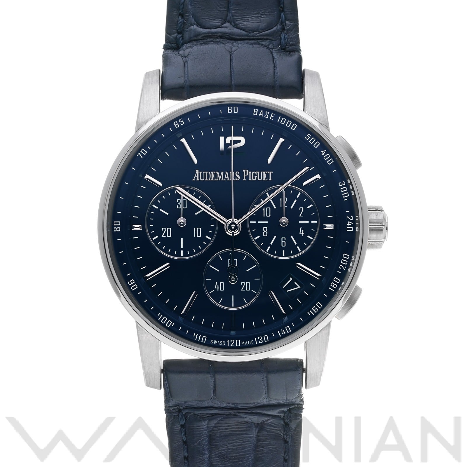 オーデマ ピゲ CODE 11.59 バイ オーデマピゲ クロノグラフ 26393BC.OO.A321CR.01 ディープブルーラッカー メンズ 時計 【中古】【wristwatch】