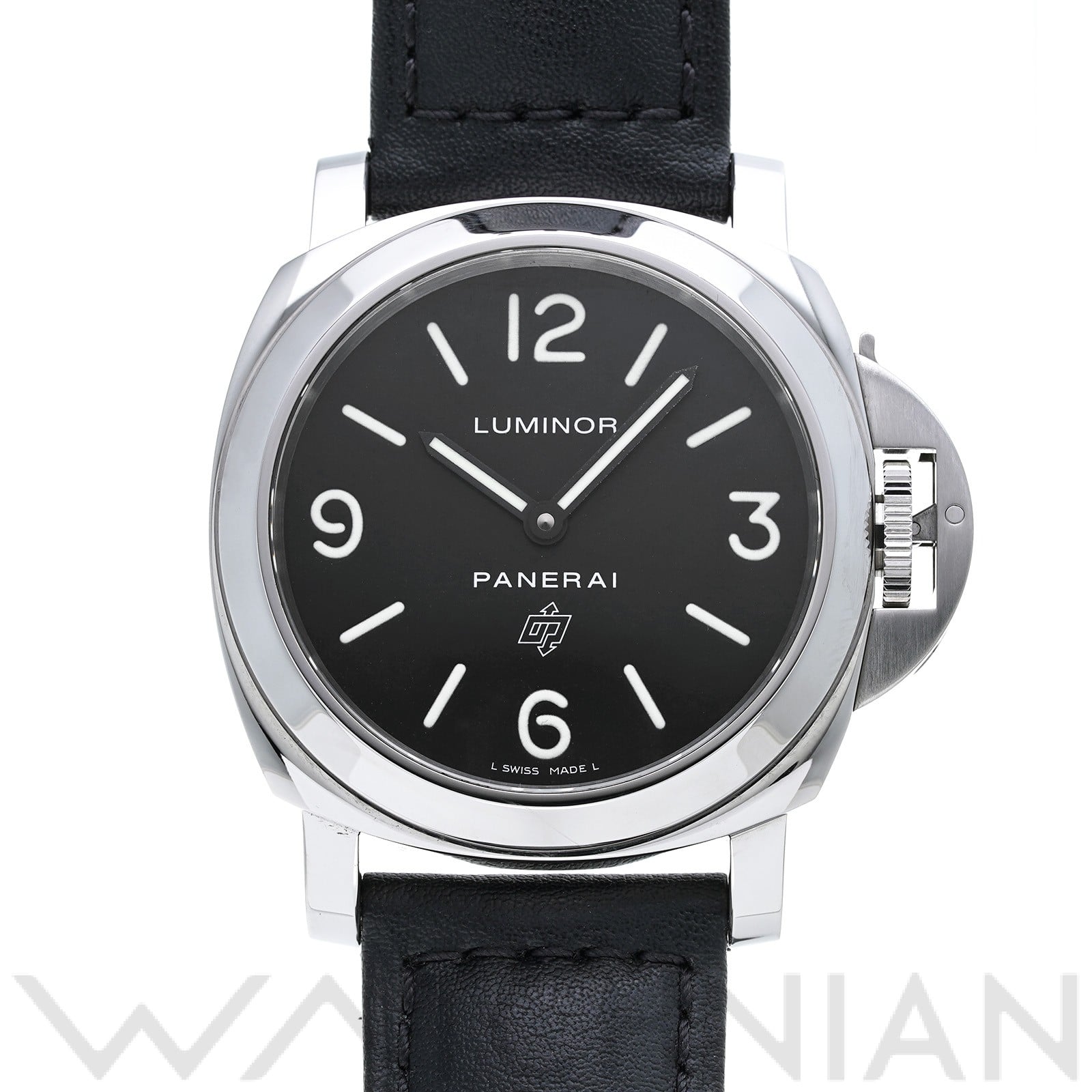 ルミノール ベース PAM00000 R番(2015年製造) ブラック パネライ OFFICINE PANERAI メンズ 【中古】