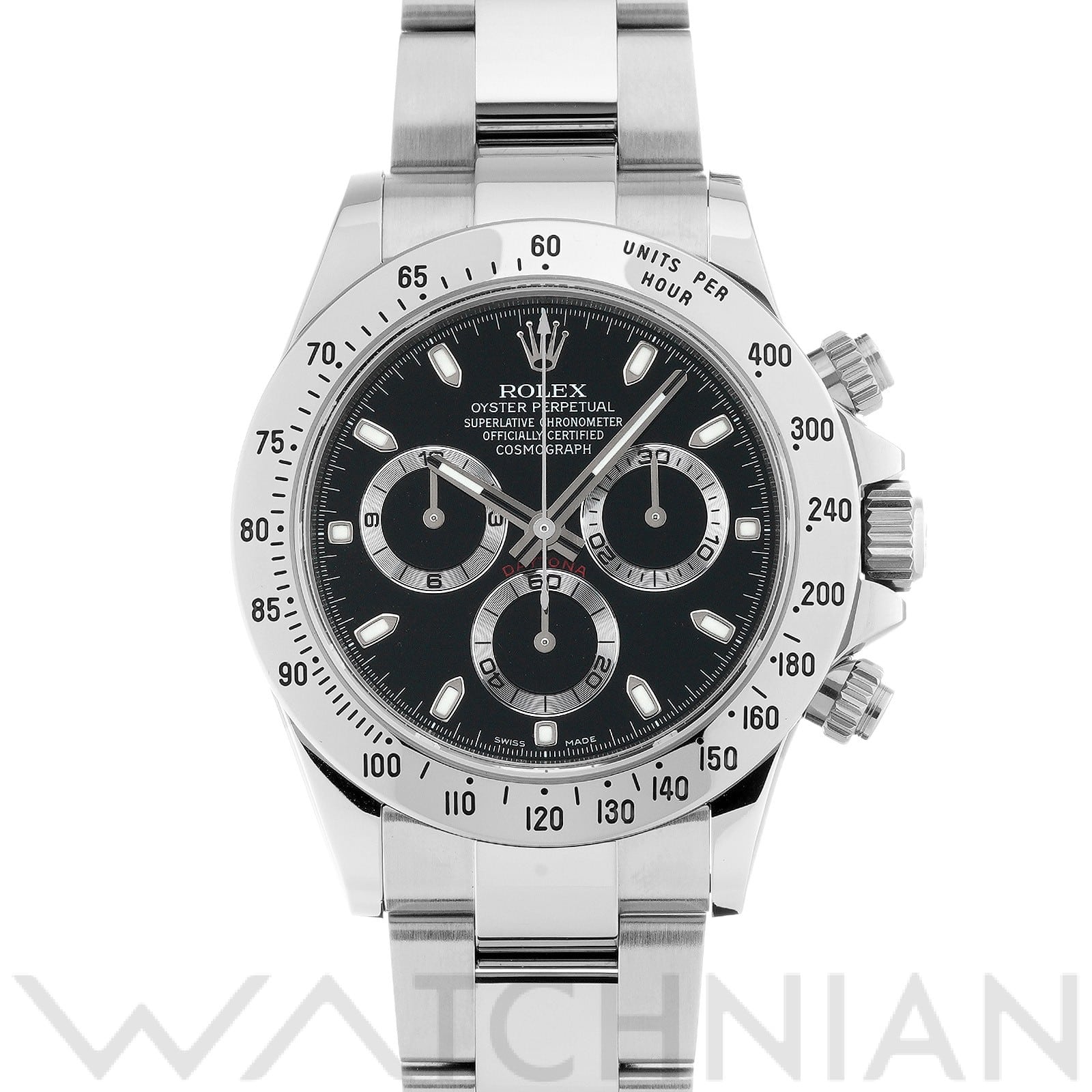 ロレックス コスモグラフ デイトナ 116520 ブラック メンズ 時計 【中古】【wristwatch】