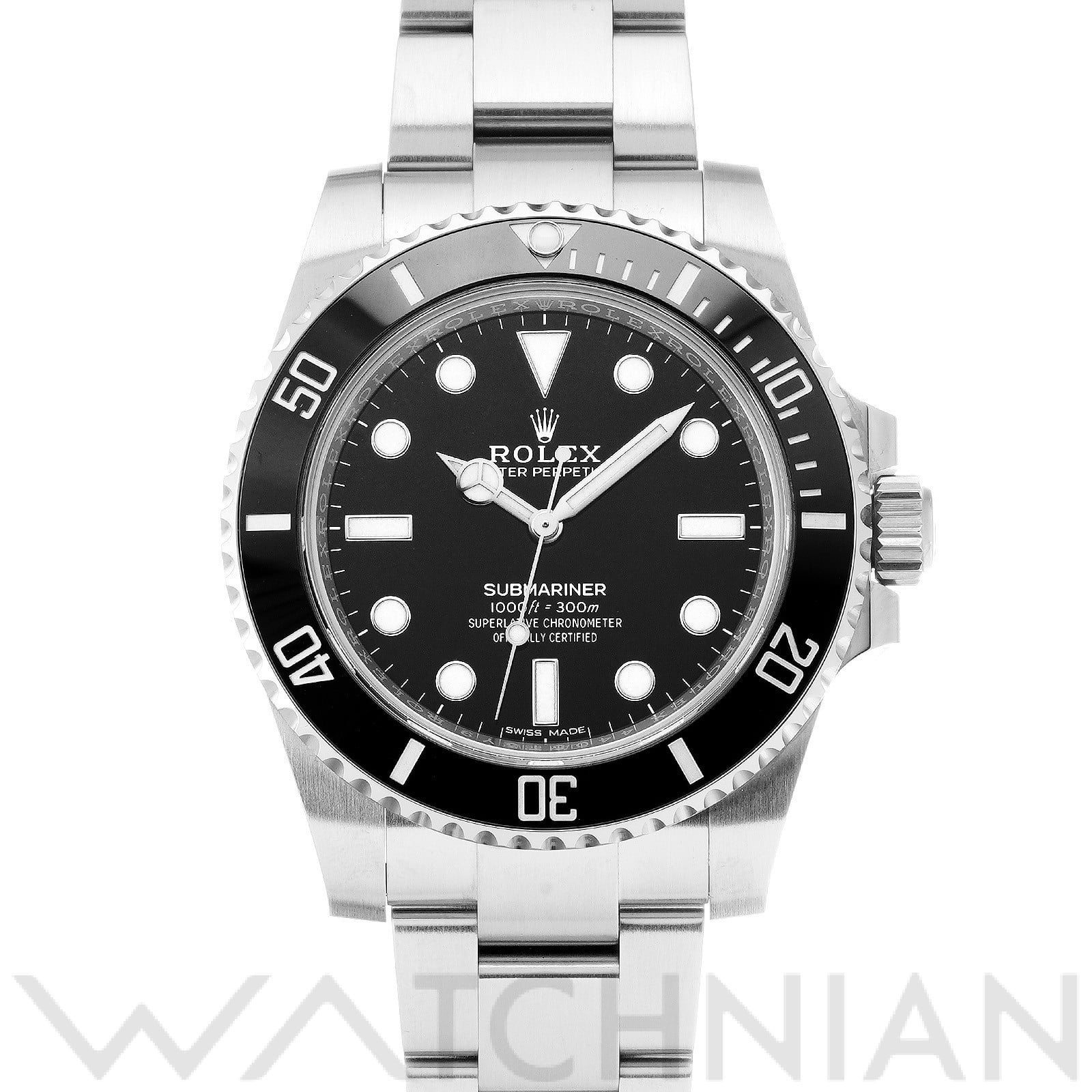 ロレックス サブマリーナ 114060 ブラック メンズ 時計 【中古】【wristwatch】