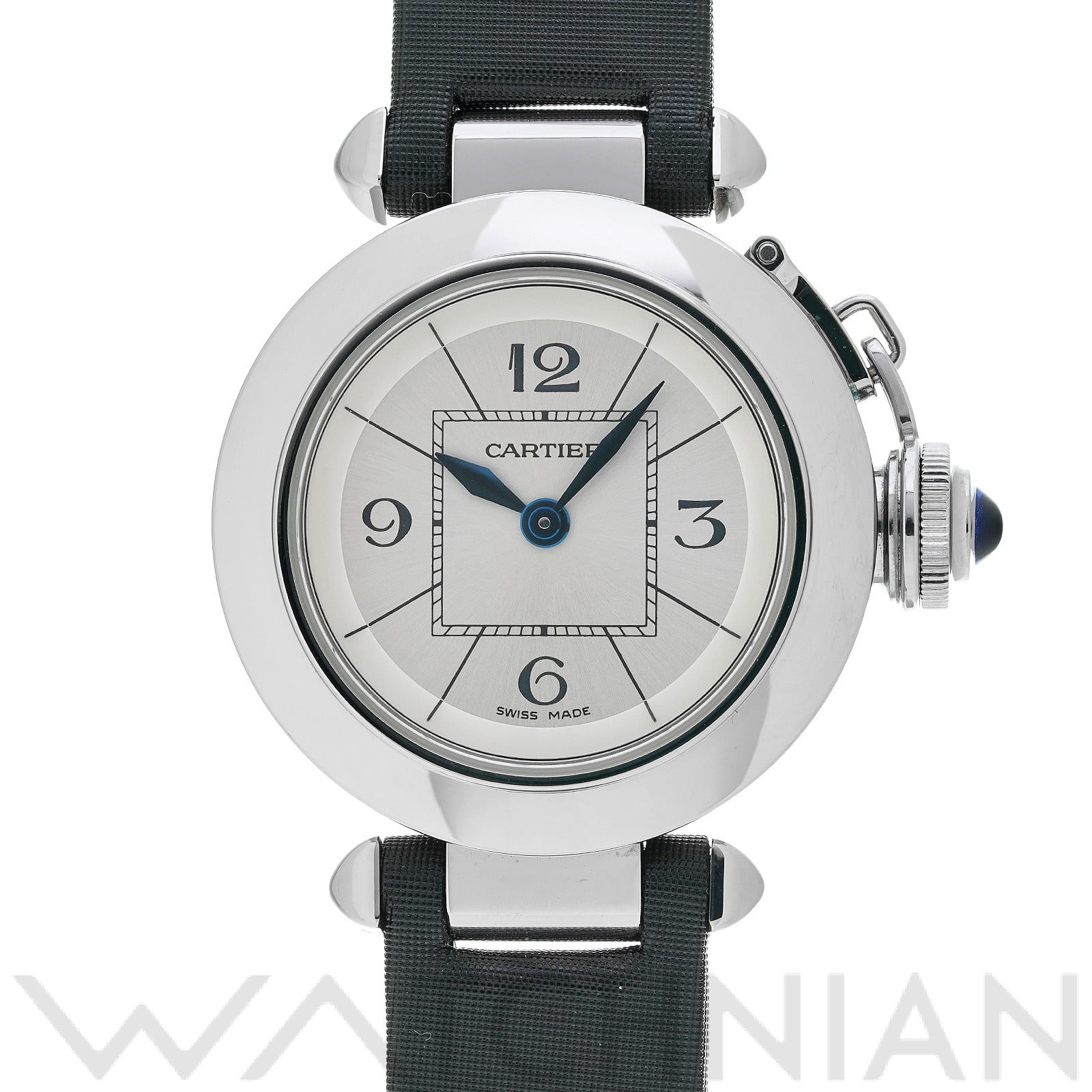 ミスパシャ W3140025 シルバー カルティエ CARTIER レディース 【中古】