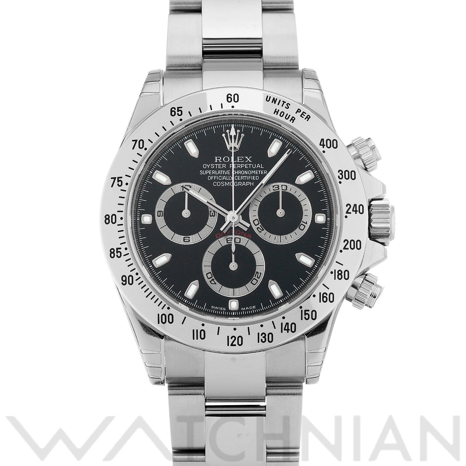 ロレックス コスモグラフ デイトナ 116520 ブラック メンズ 時計 【中古】【wristwatch】