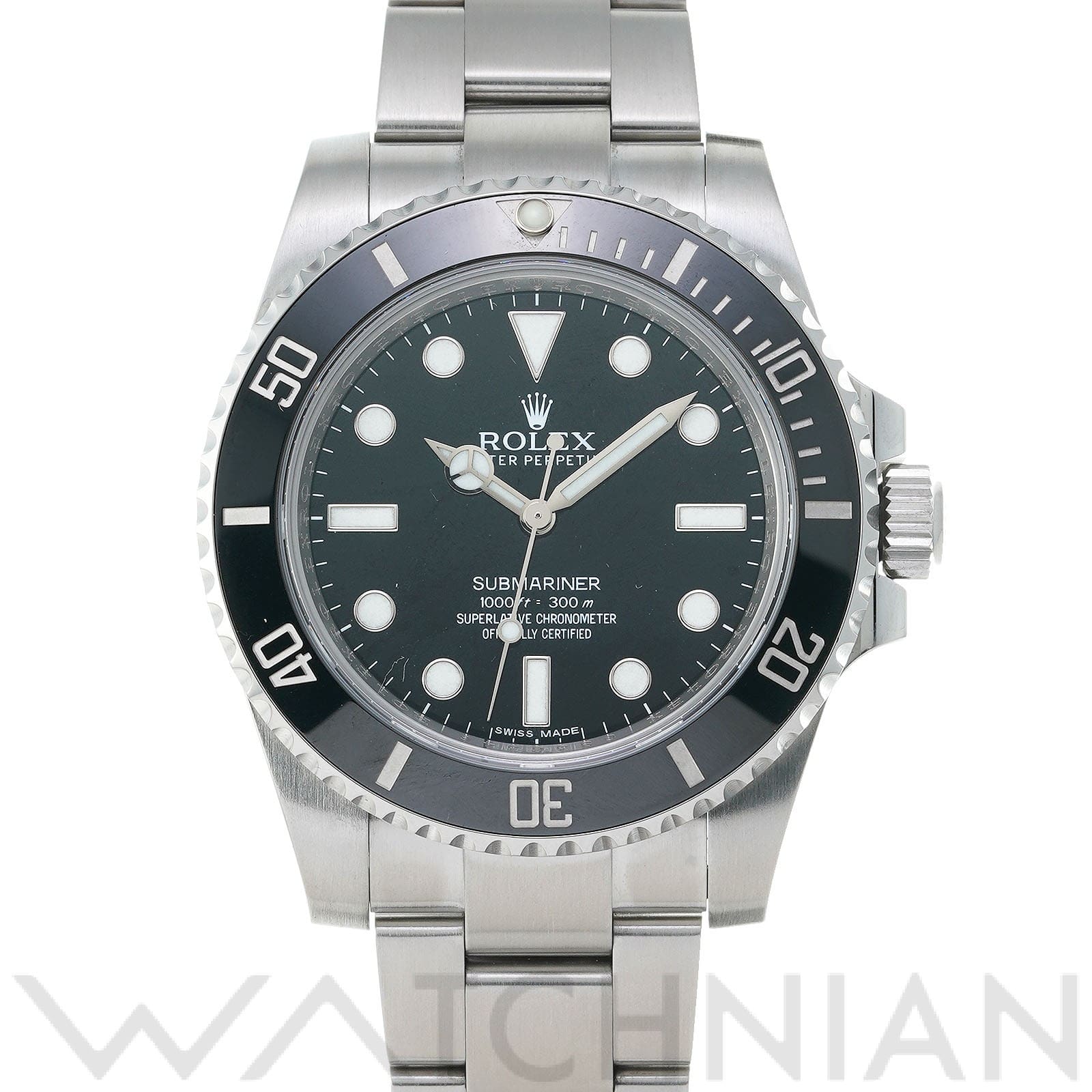 ロレックス サブマリーナ 114060 ブラック メンズ 時計 【中古】【wristwatch】