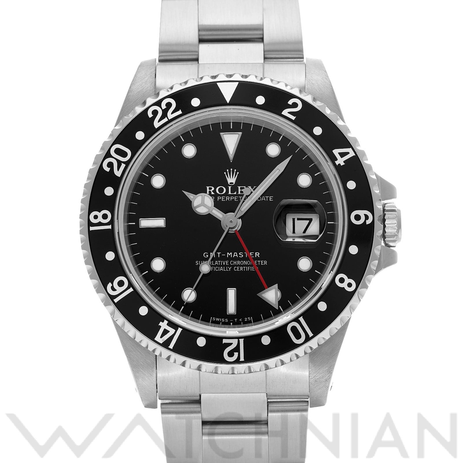 ロレックス GMTマスター 16700 ブラック メンズ 時計 【中古】【wristwatch】