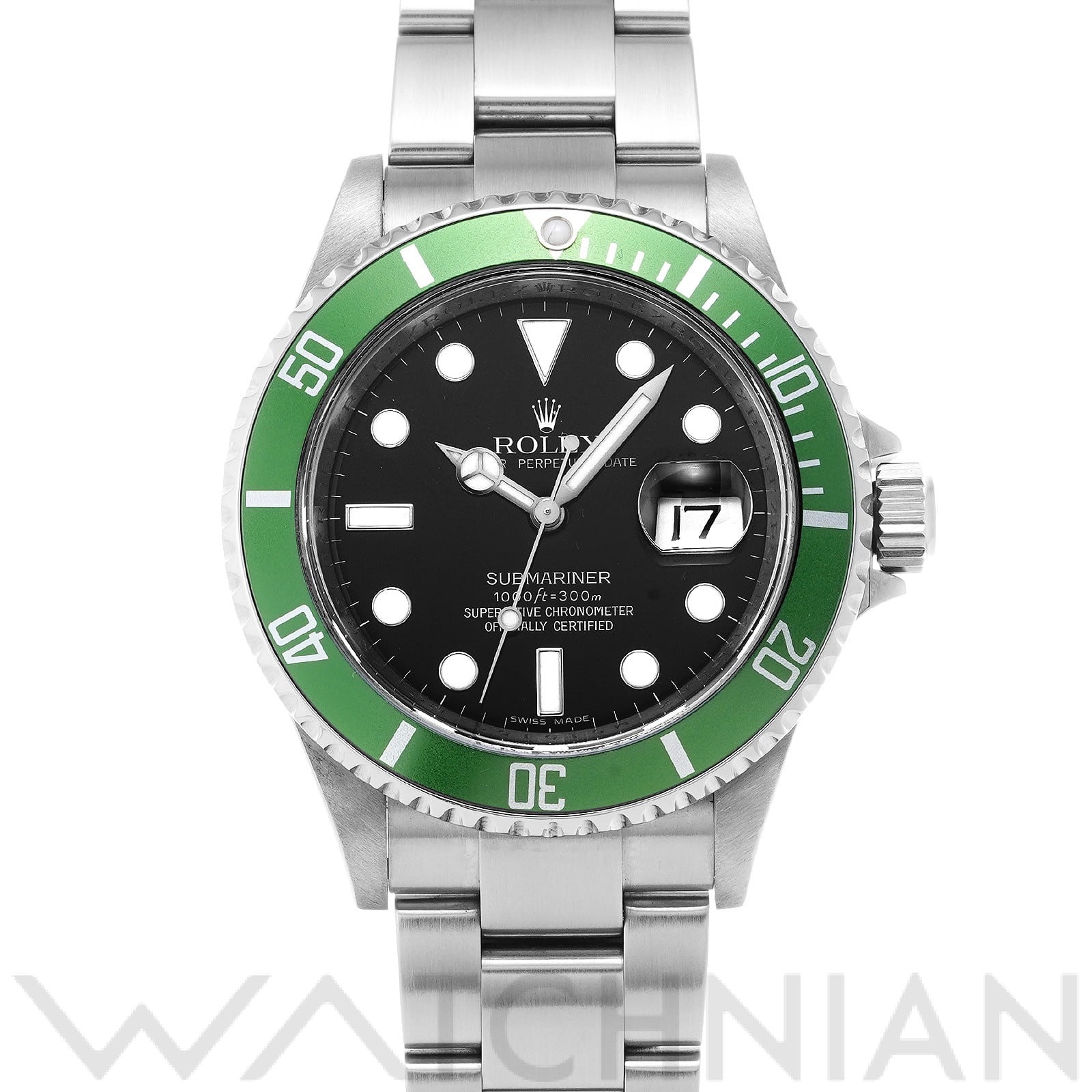 ロレックス / ROLEX サブマリーナ デイト 16610LV ブラック メンズ 時計 【中古】【wristwatch】