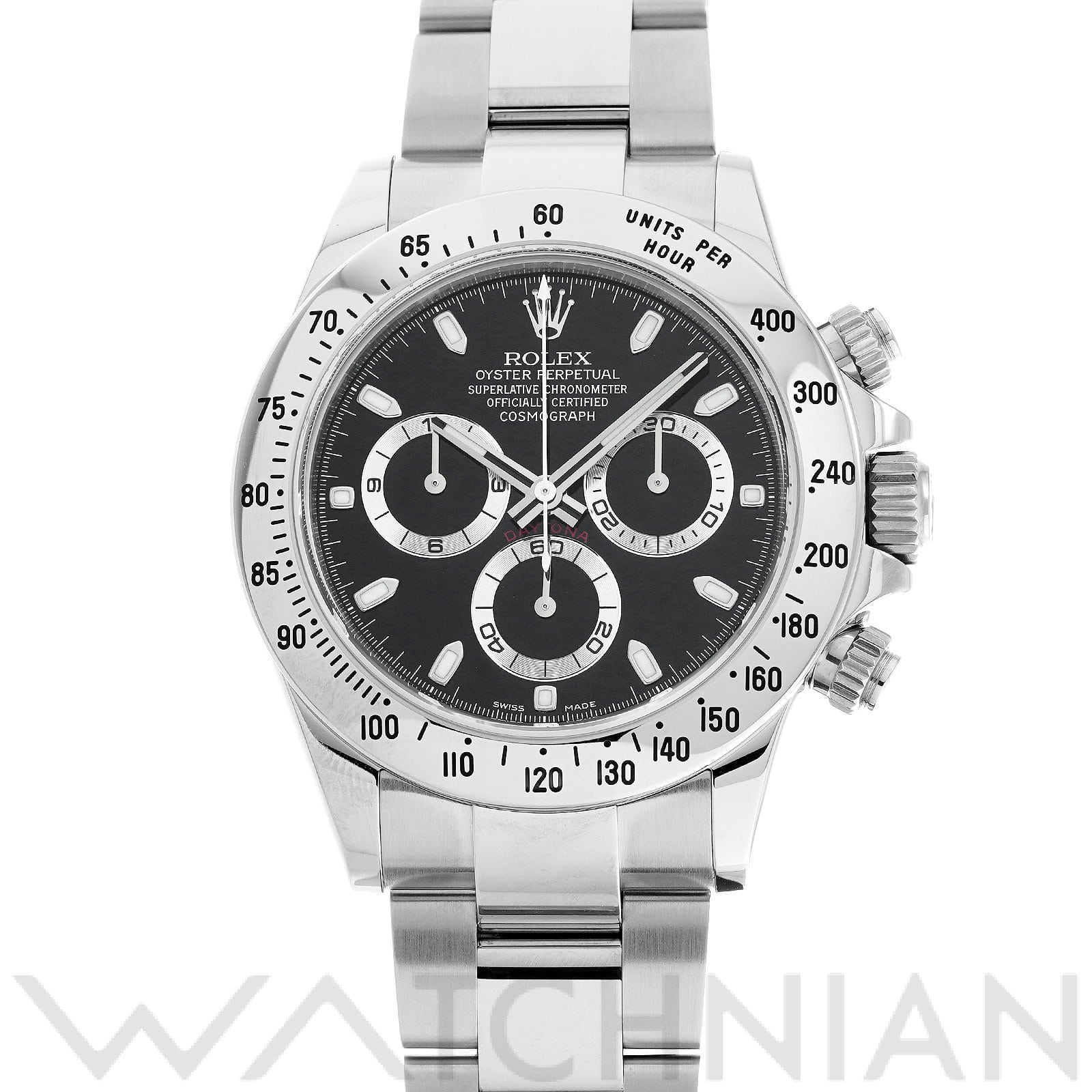 ロレックス コスモグラフ デイトナ 116520 ブラック メンズ 時計 【中古】【wristwatch】