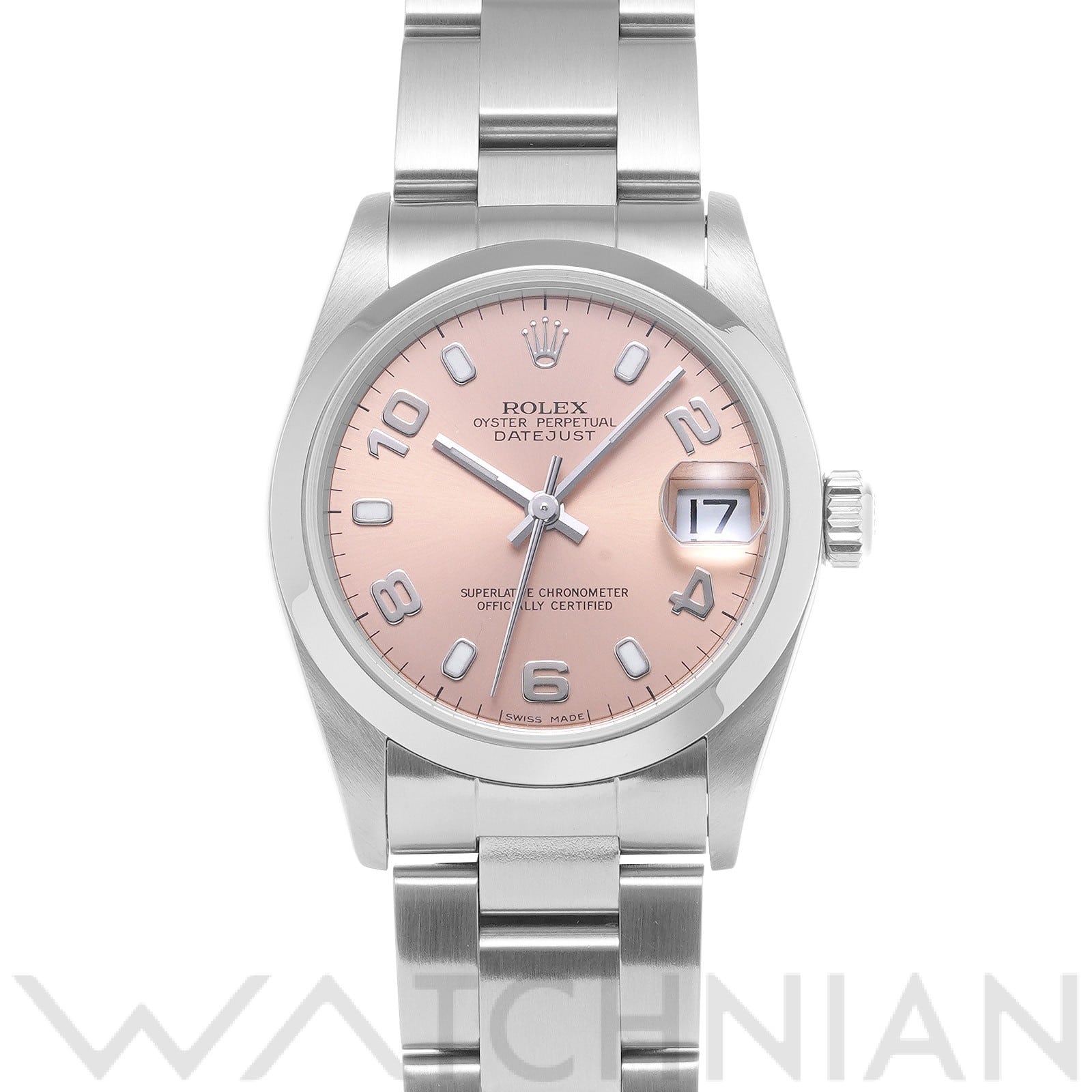 ロレックス デイトジャスト 31 78240 ピンク ユニセックス 時計 【中古】【wristwatch】