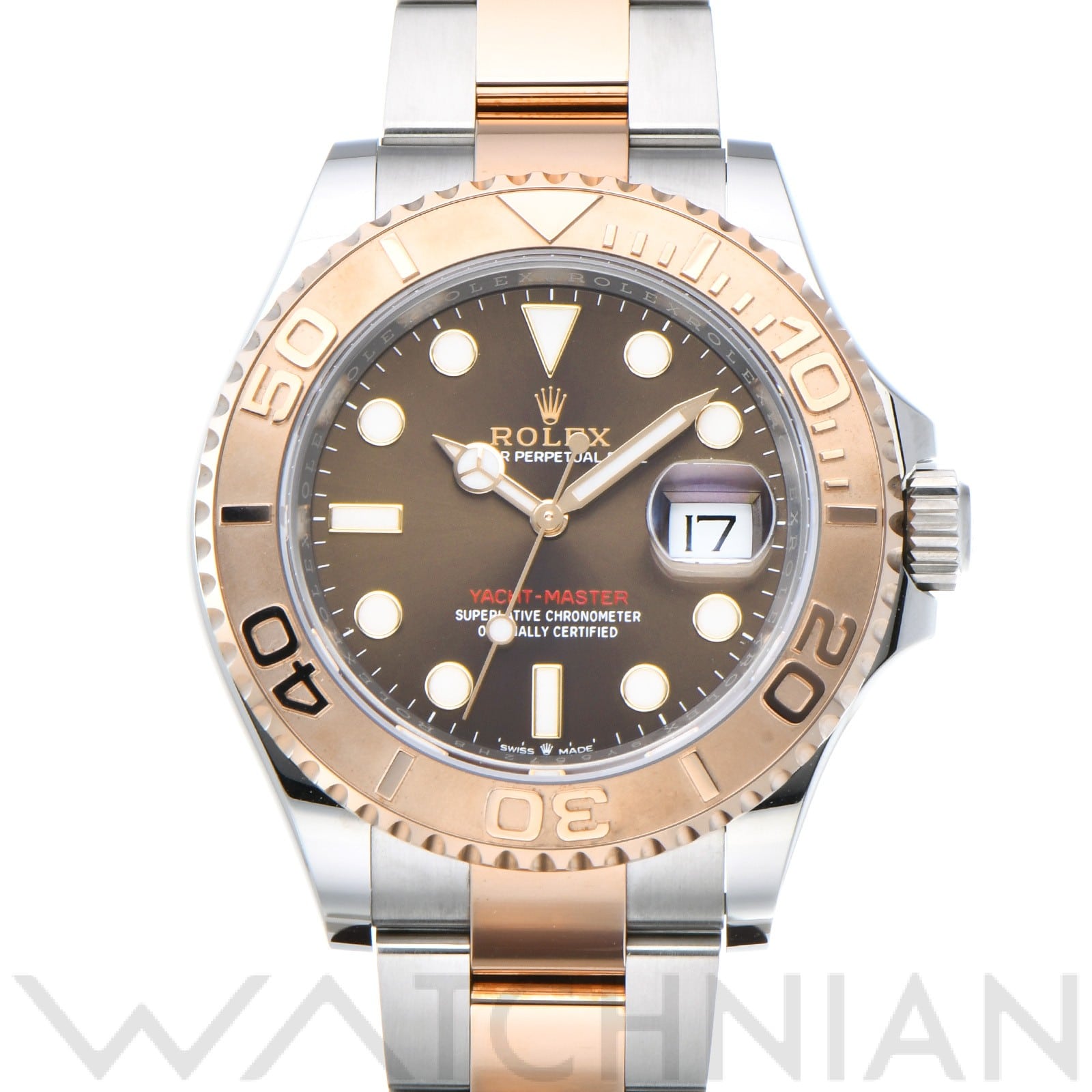 ロレックス ヨットマスター 40 126621 チョコレートブラウン メンズ 時計 【中古】【wristwatch】