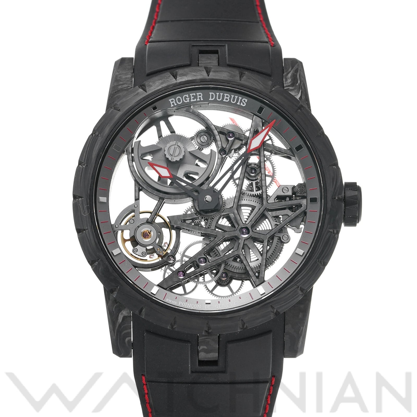 エクスカリバー 42 DBEX0777 スケルトン ロジェ デュブイ ROGER DUBUIS メンズ 【中古】