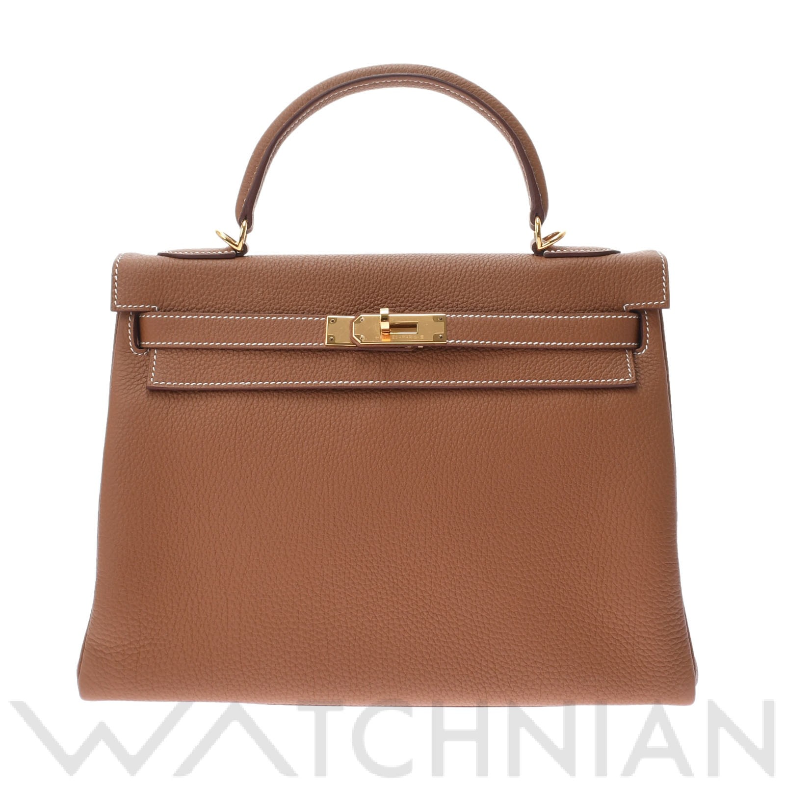 エルメス / HERMES ケリー32 外縫い 2WAY ゴールド/ゴールド金具 トゴ レディース バッグ 【未使用】【bag】