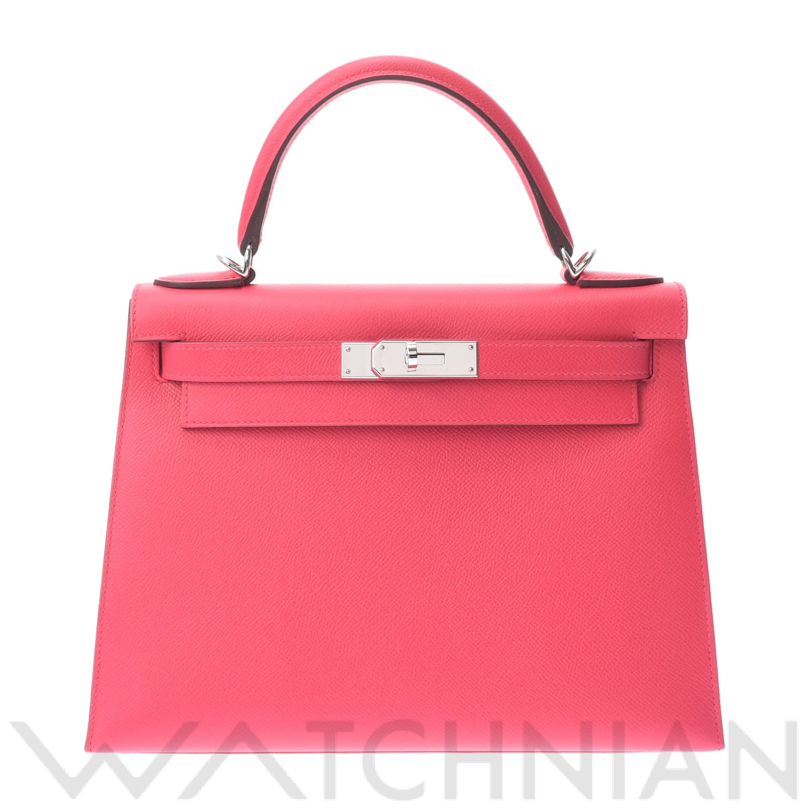 エルメス / HERMES ケリー 28 外縫い 2WAY ローズエクストリーム(ピンク)/パラジウム金具 ヴォーエプソン レディース バッグ 【未使用】【bag】