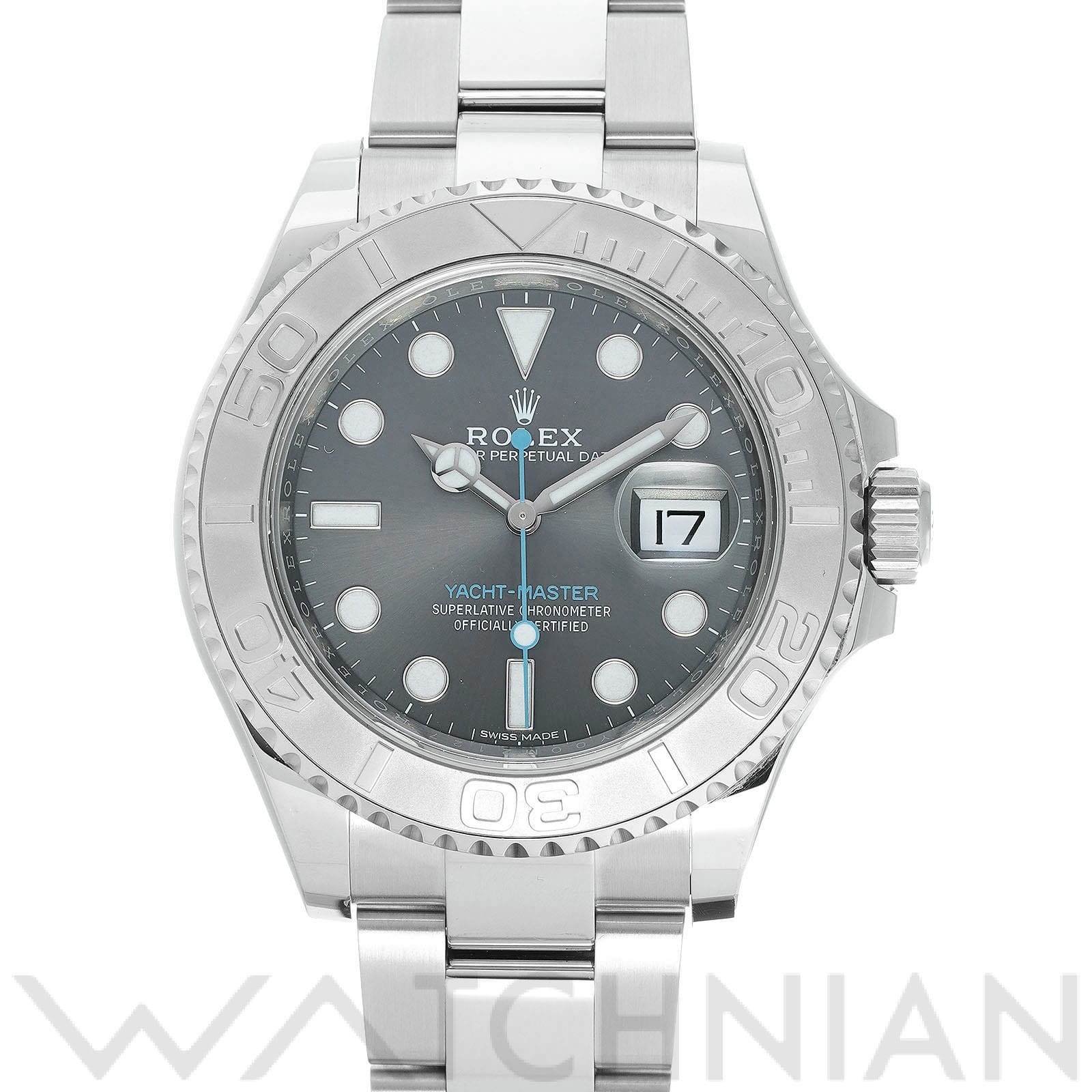 ヨットマスター 40 116622 ランダムシリアル ダークロジウム ロレックス ROLEX メンズ 【中古】