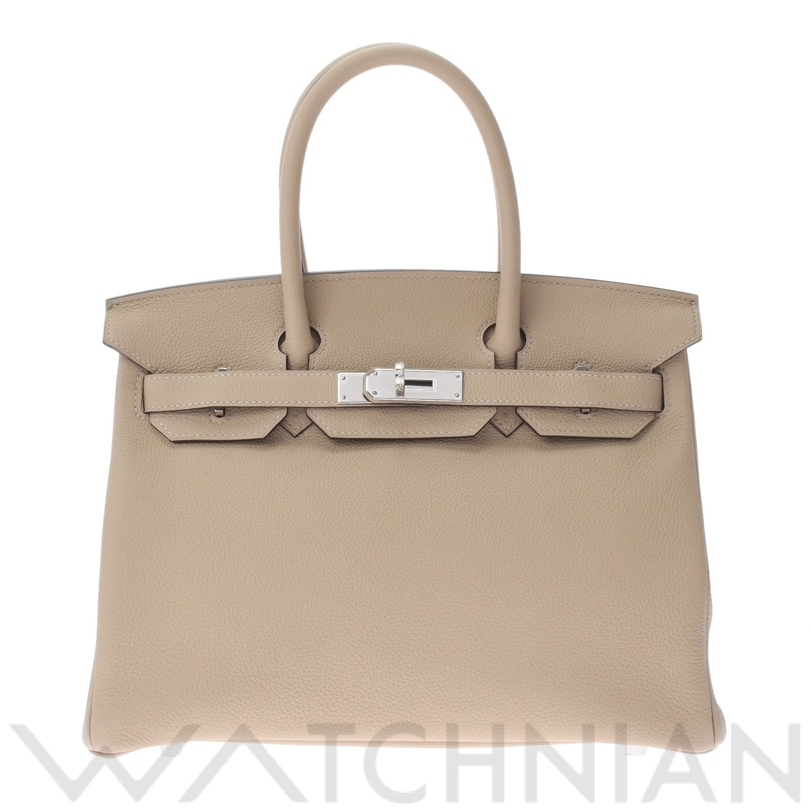 エルメス / HERMES バーキン 30 トレンチ(ベージュ系)/パラジウム金具 トゴ レディース バッグ 【未使用】【bag】