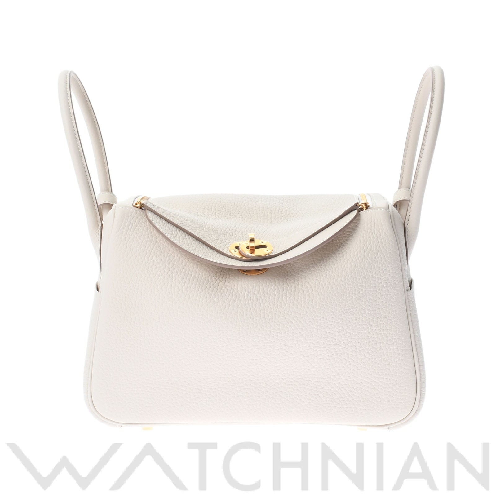 リンディ 26 2WAY クレ/ゴールド金具 トリヨンクレマンス HERMES エルメス レディース 【新品】